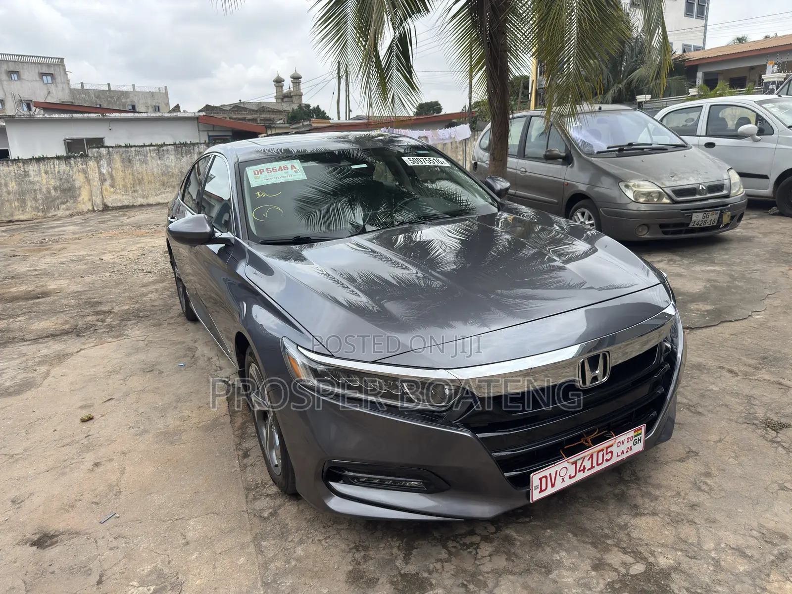 Honda Accord EX-L (1.5L 4cyl Turbo CVT) 2019 Gray