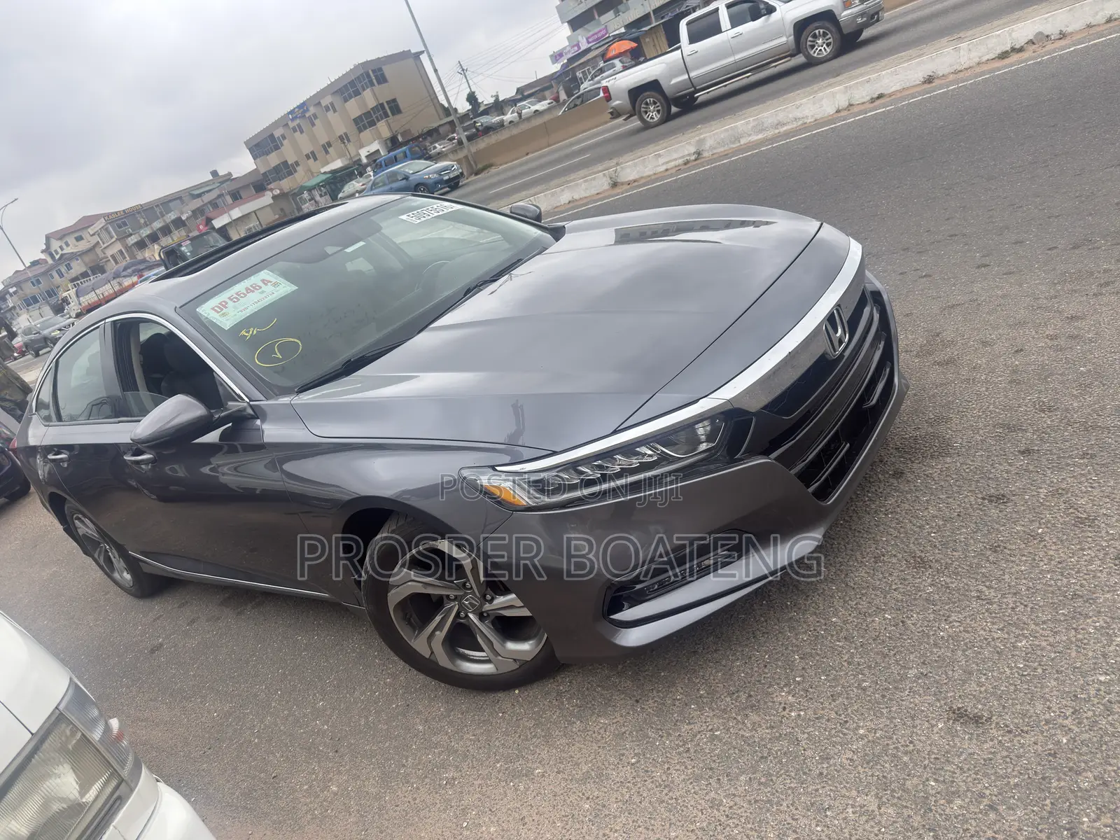 Honda Accord EX-L (1.5L 4cyl Turbo CVT) 2019 Gray