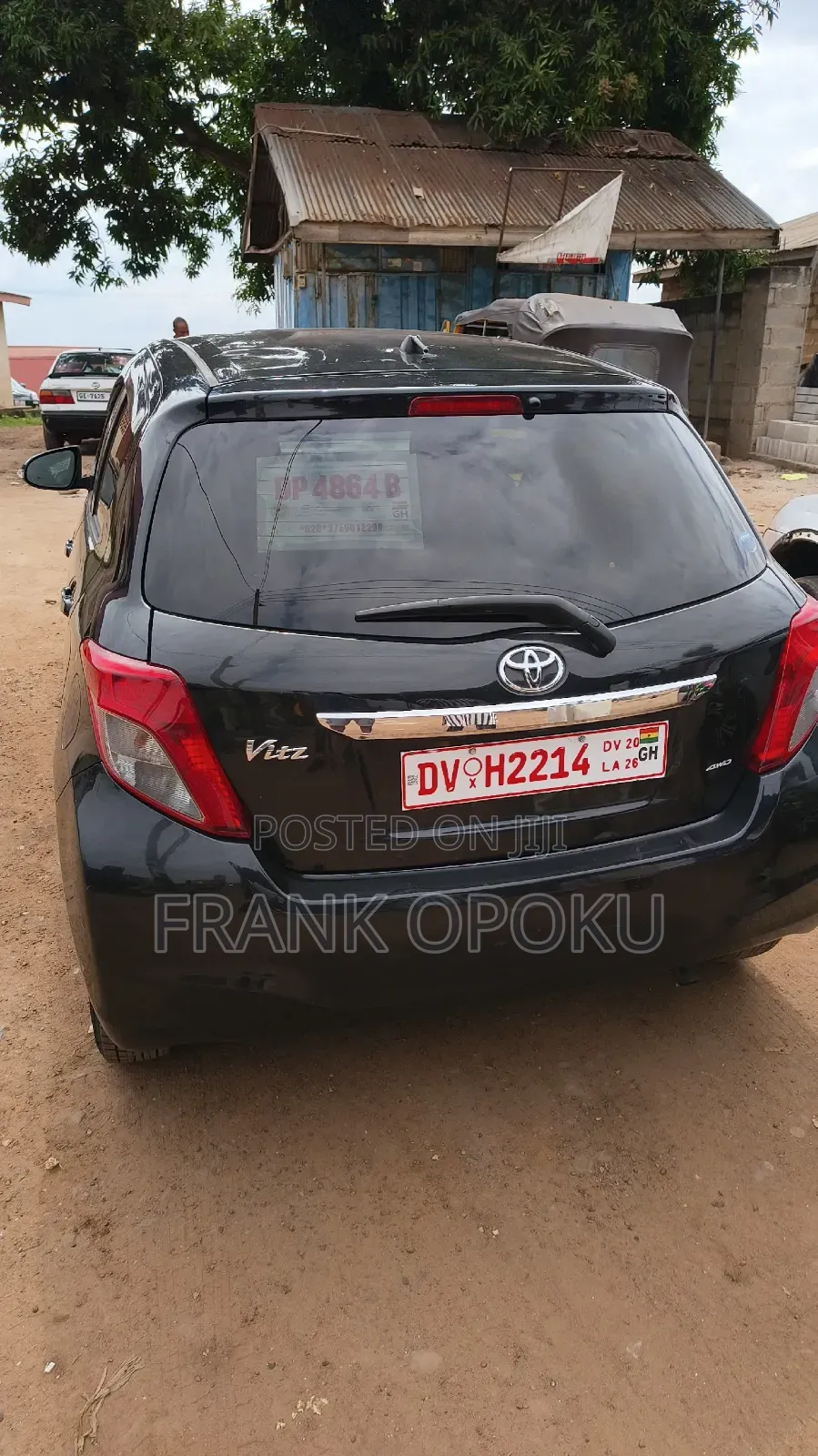 Toyota Vitz 2014 Black