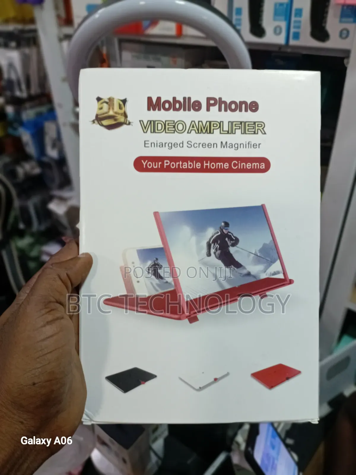 Mobile Video Amplifier Enlarge Screen Magnifyer