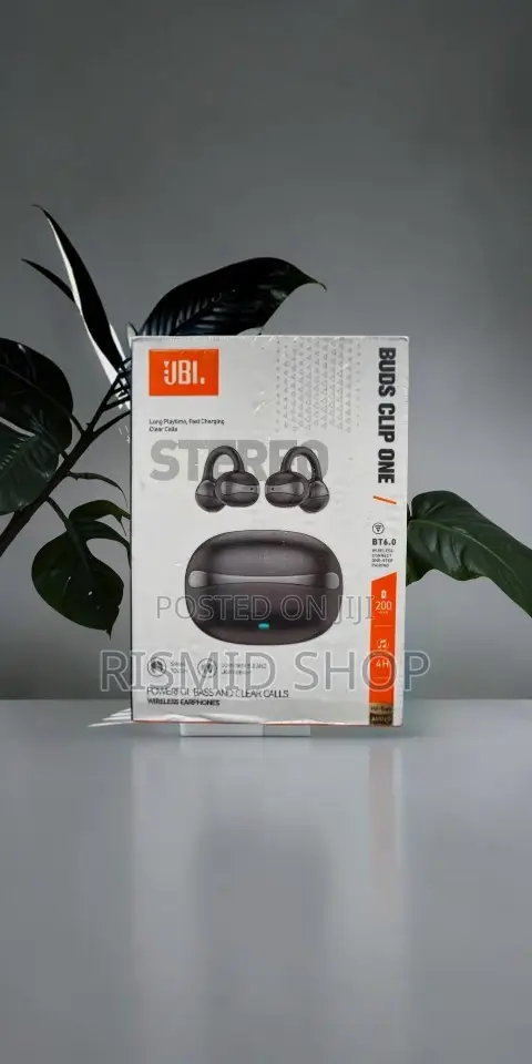 JBL Buds Clip One Open-Ear Wireless Earbuds