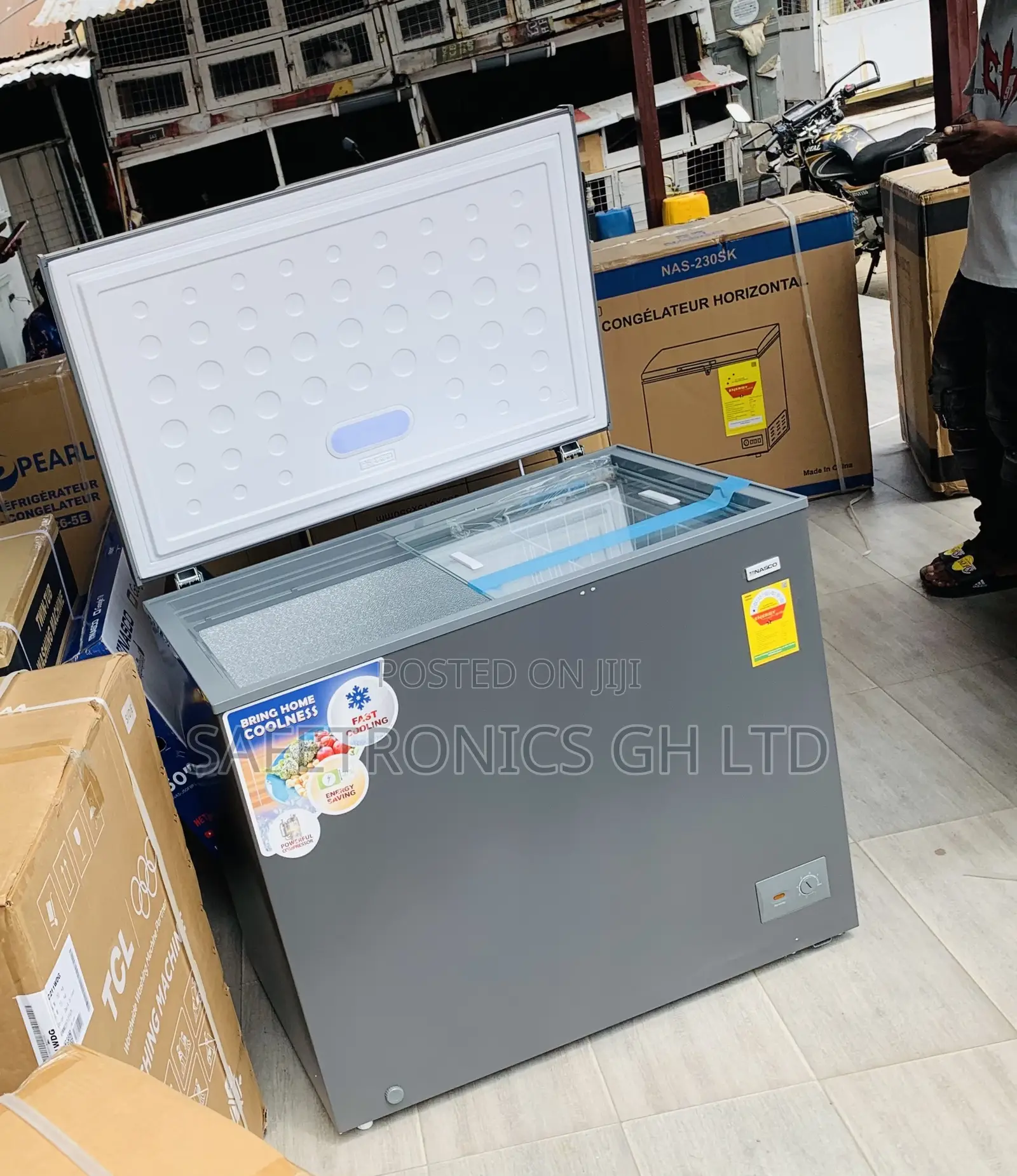 Check Out Nasco 238 LTRS Chest Freezer-Nas-300fl