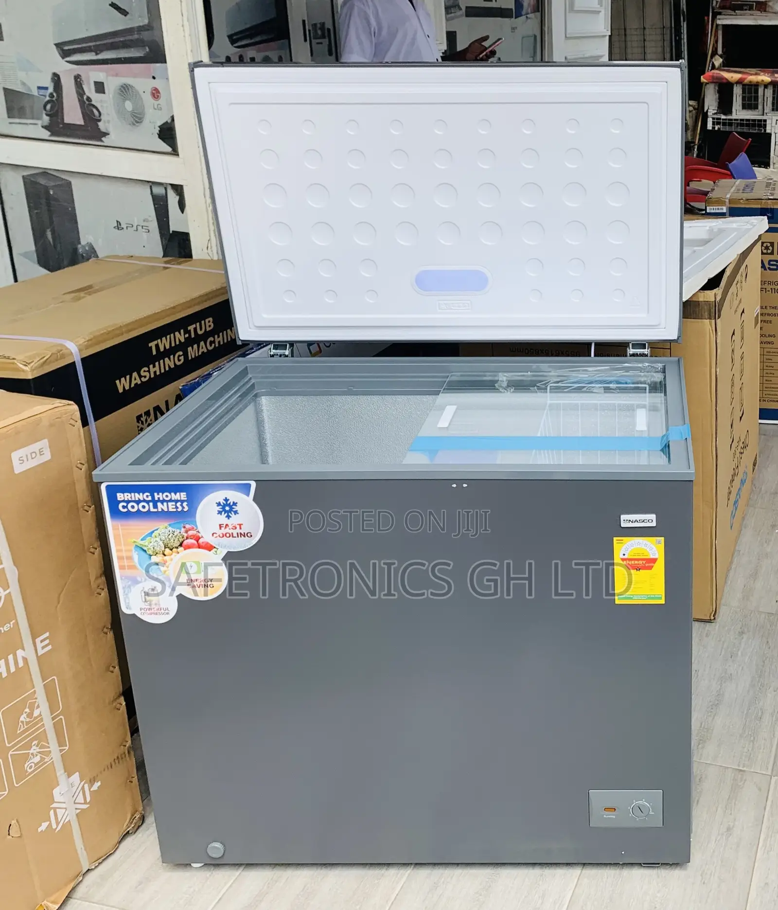 Check Out Nasco 238 LTRS Chest Freezer-Nas-300fl