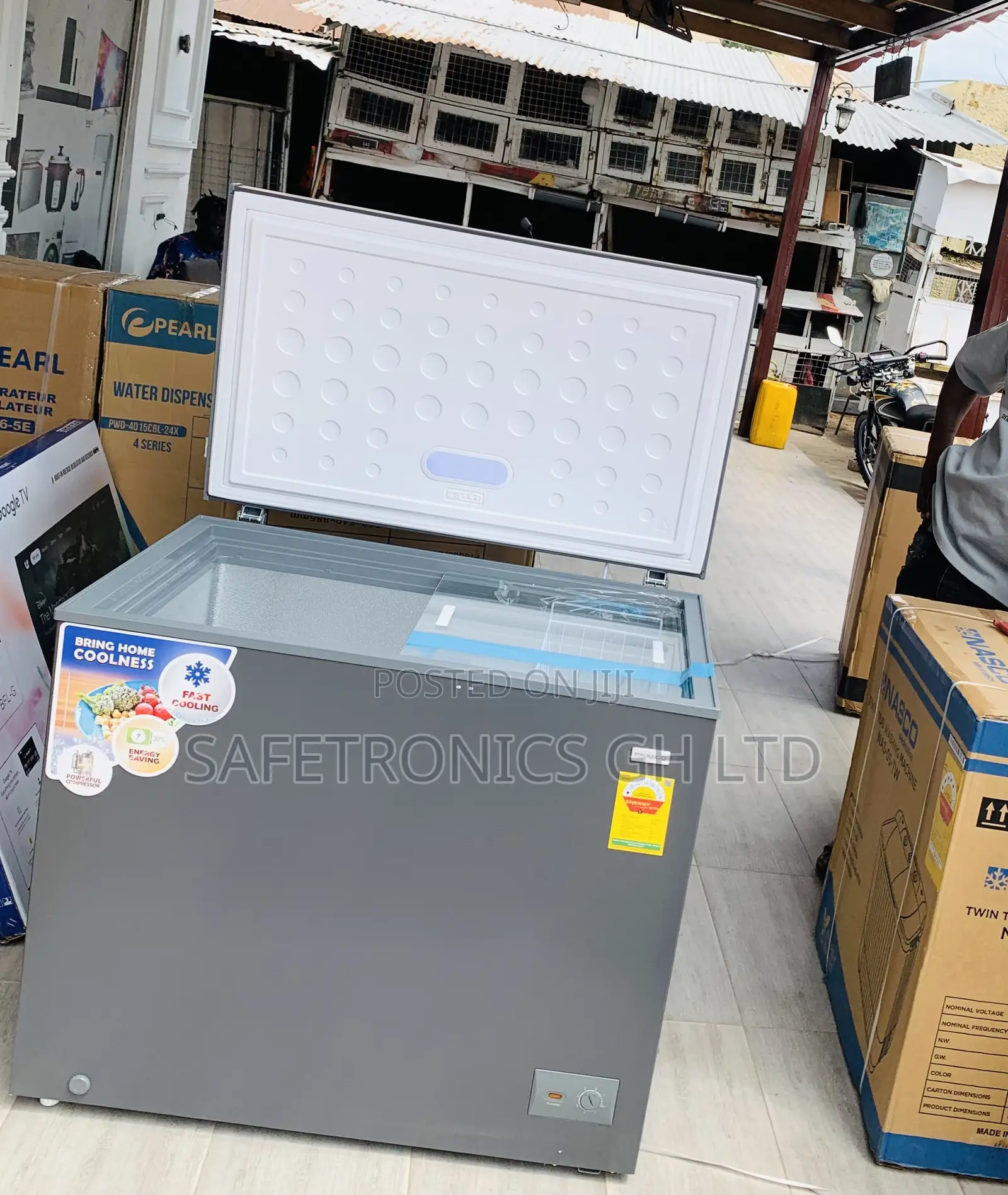 Most Unique Nasco 238 LTRS Chest Freezer-Nas-300fl Singledoor