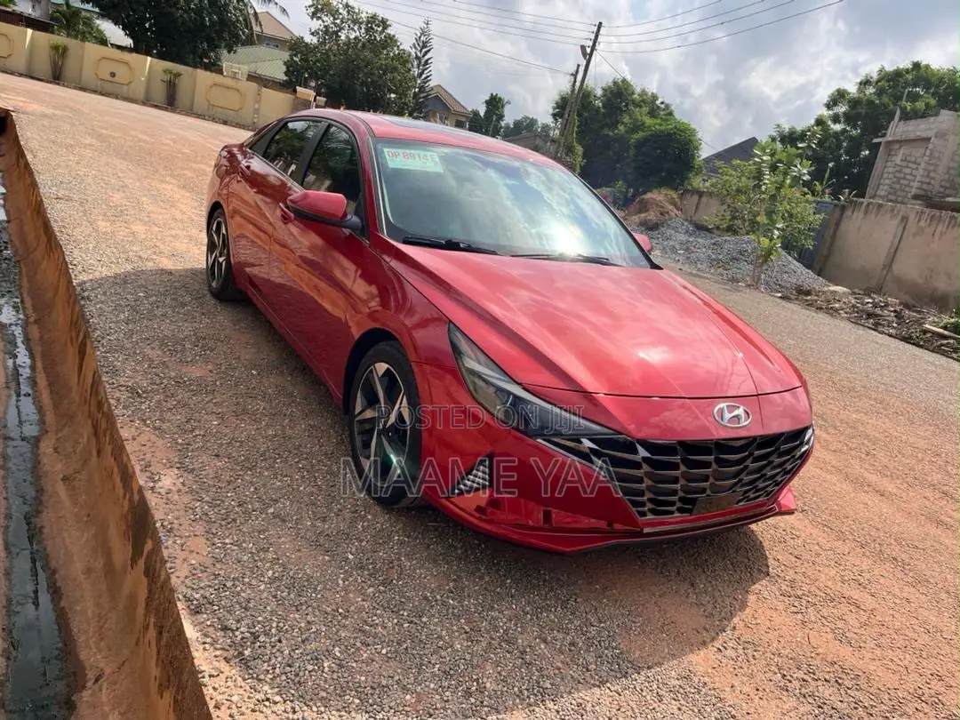 Hyundai Elantra Limited 2021 Red