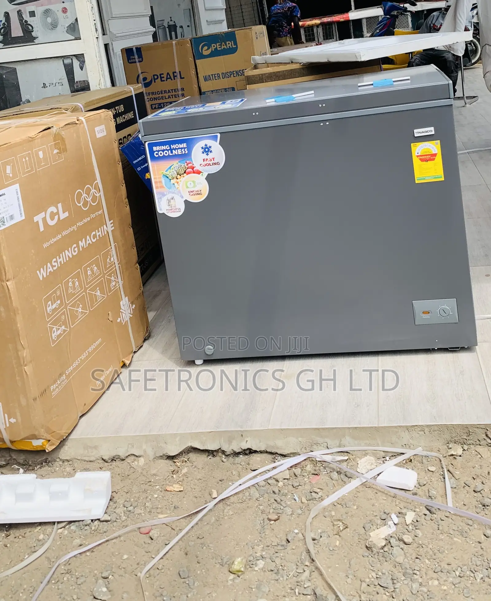 Kindly Buy Nasco 238 LTRS Chest Freezer-Nas-300fl Singledoor