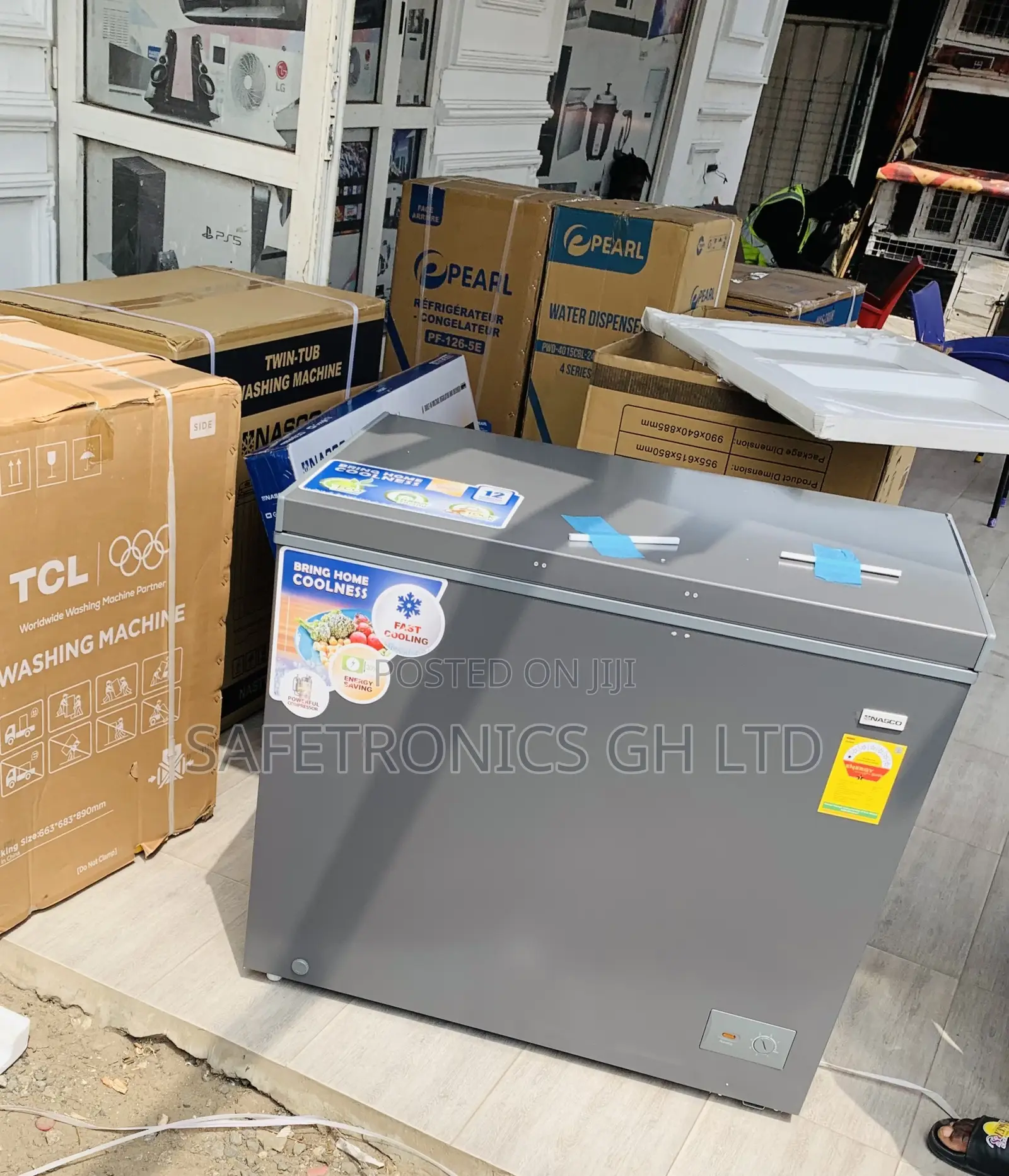 Check Out Nasco 238 LTRS Chest Freezer-Nas-300fl Singledoor