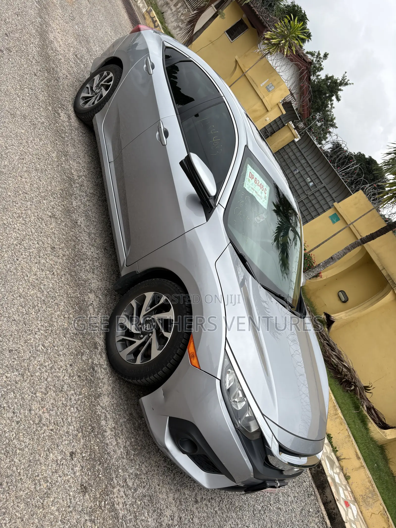 Honda Civic EX Sedan 2018 Gray