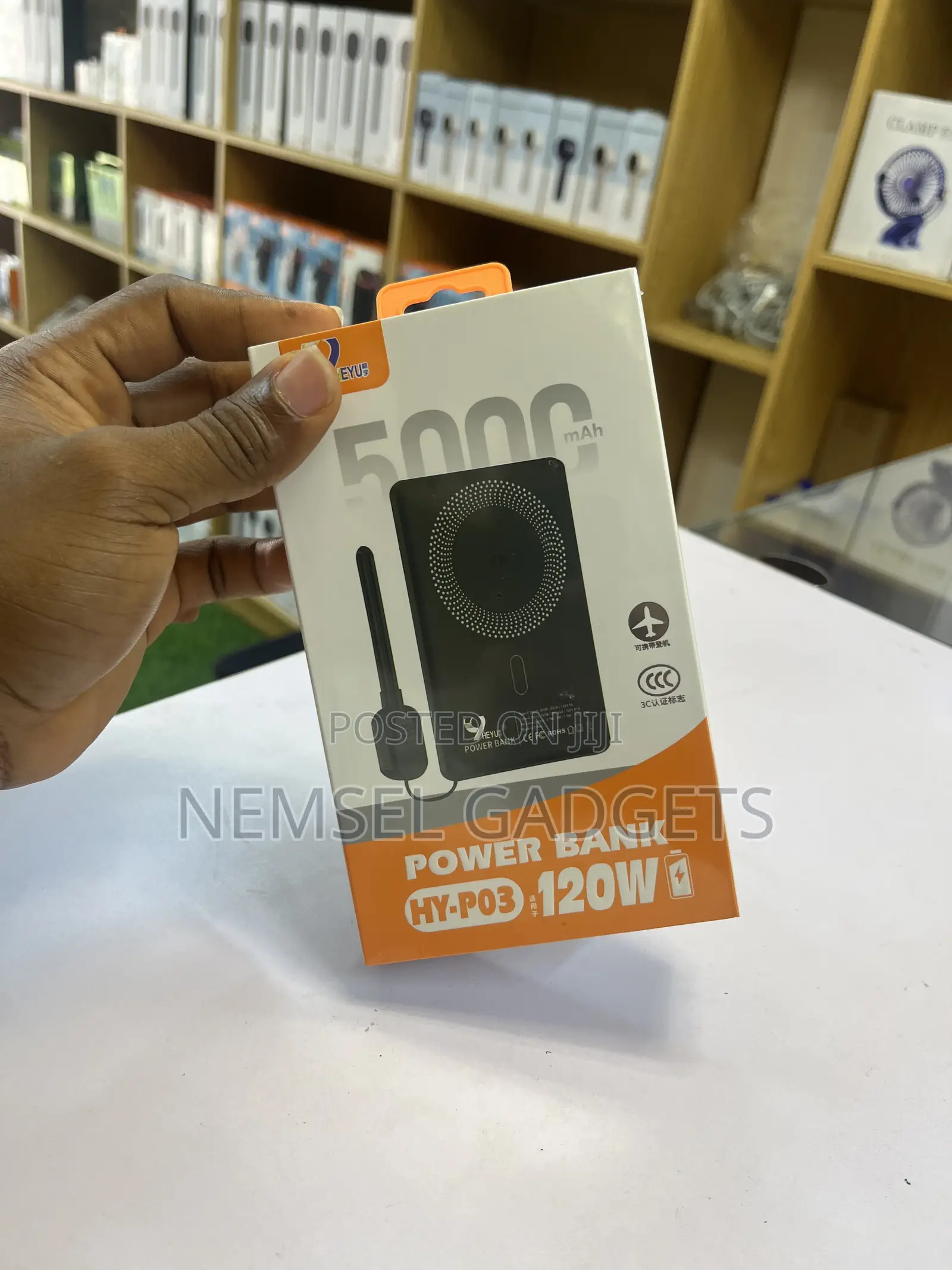 5000mAh Power Bank – HY-P03 20W