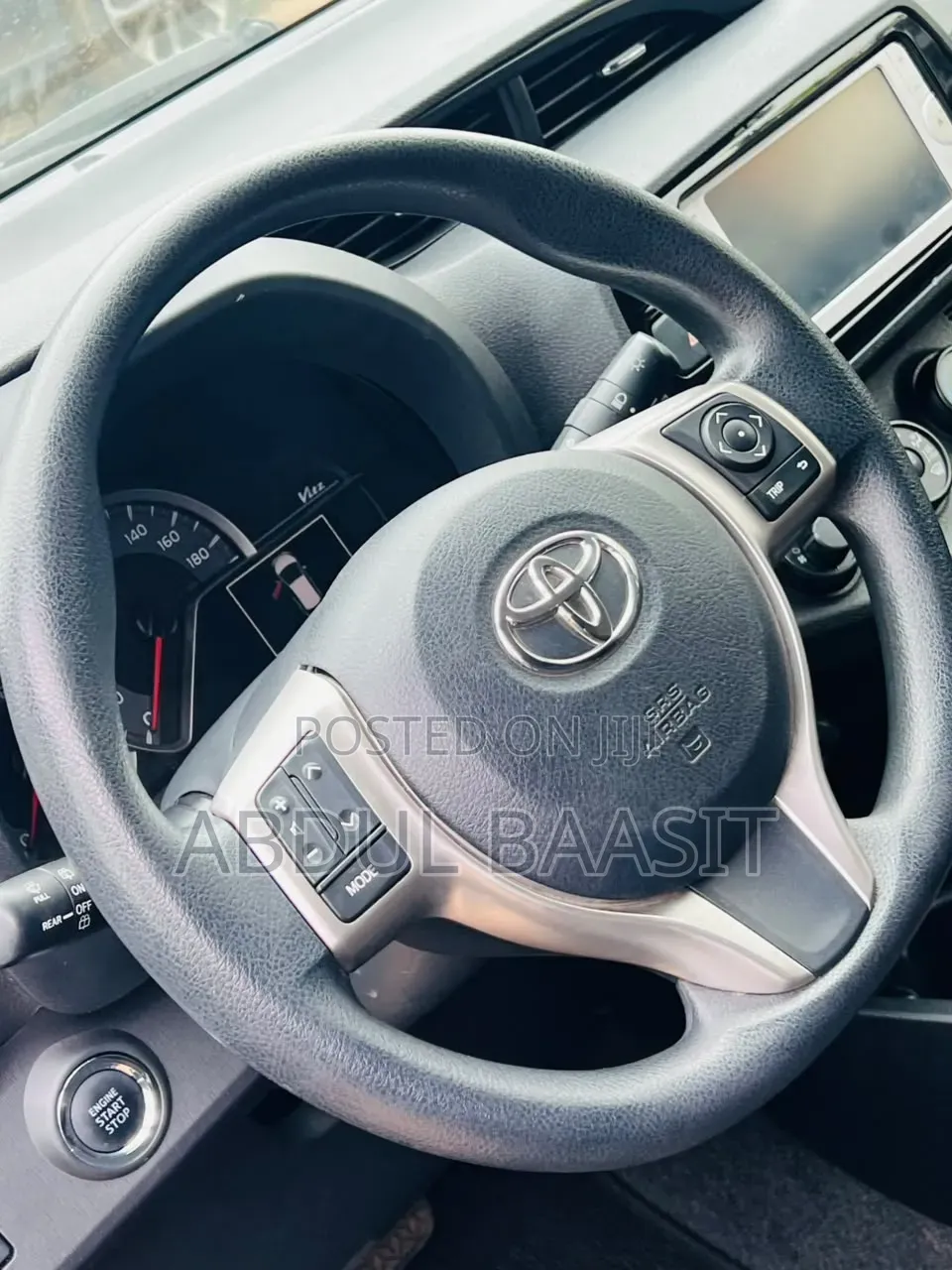 Toyota Vitz 2015 Black