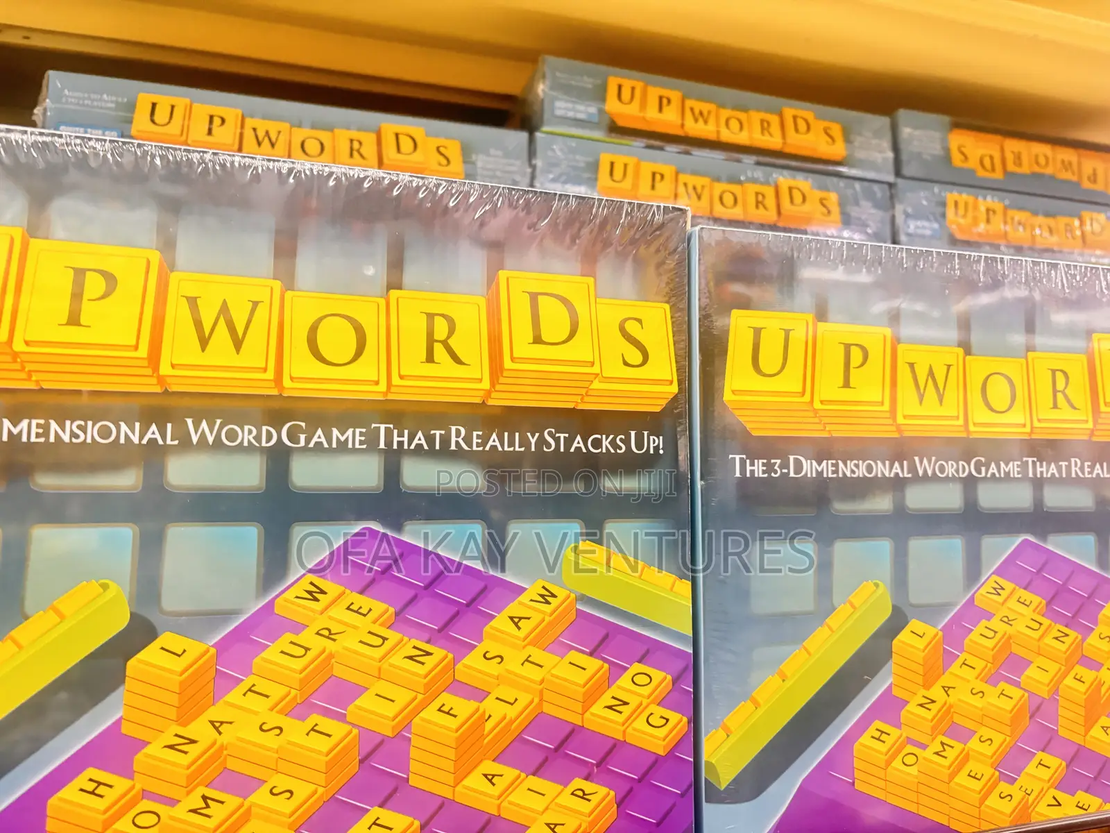 Upwords Board Game