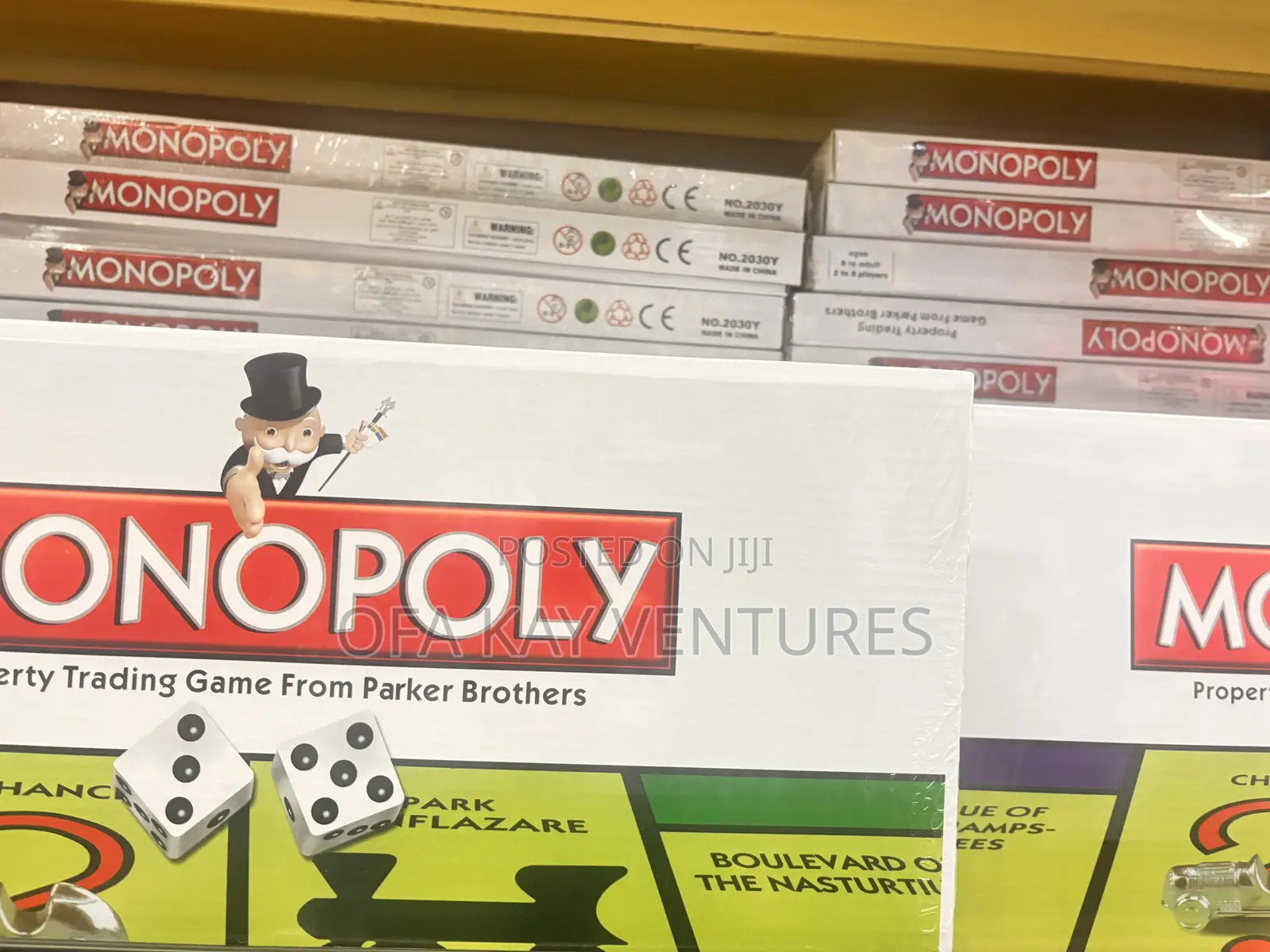 Monopoly Dice Game