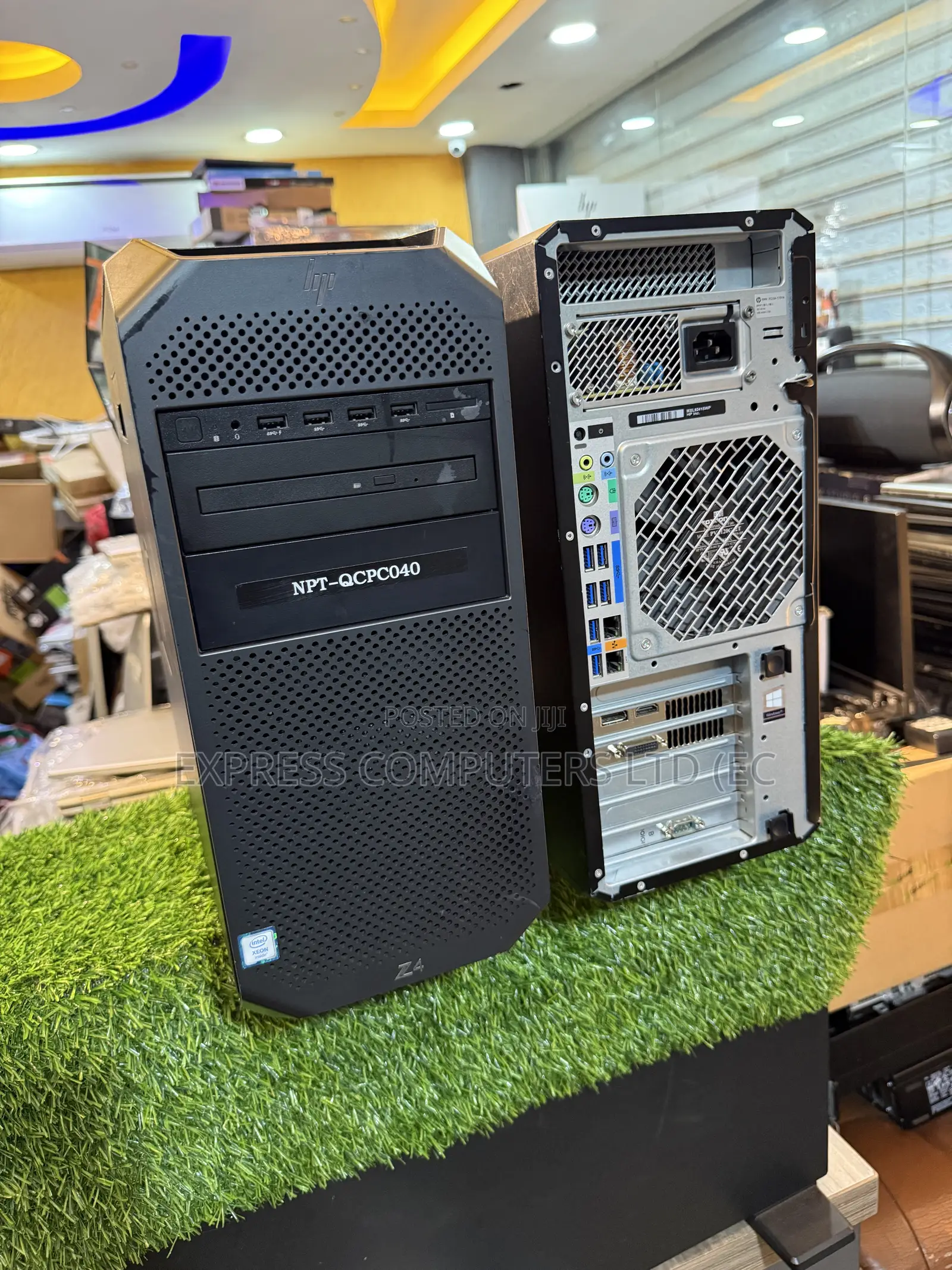 Desktop Computer HP Z4 G4 24GB Intel Xeon SSD 512GB