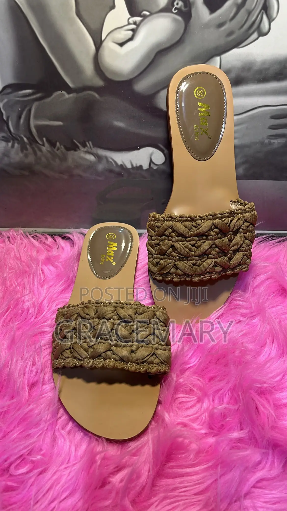 Ladies Woven Slippers