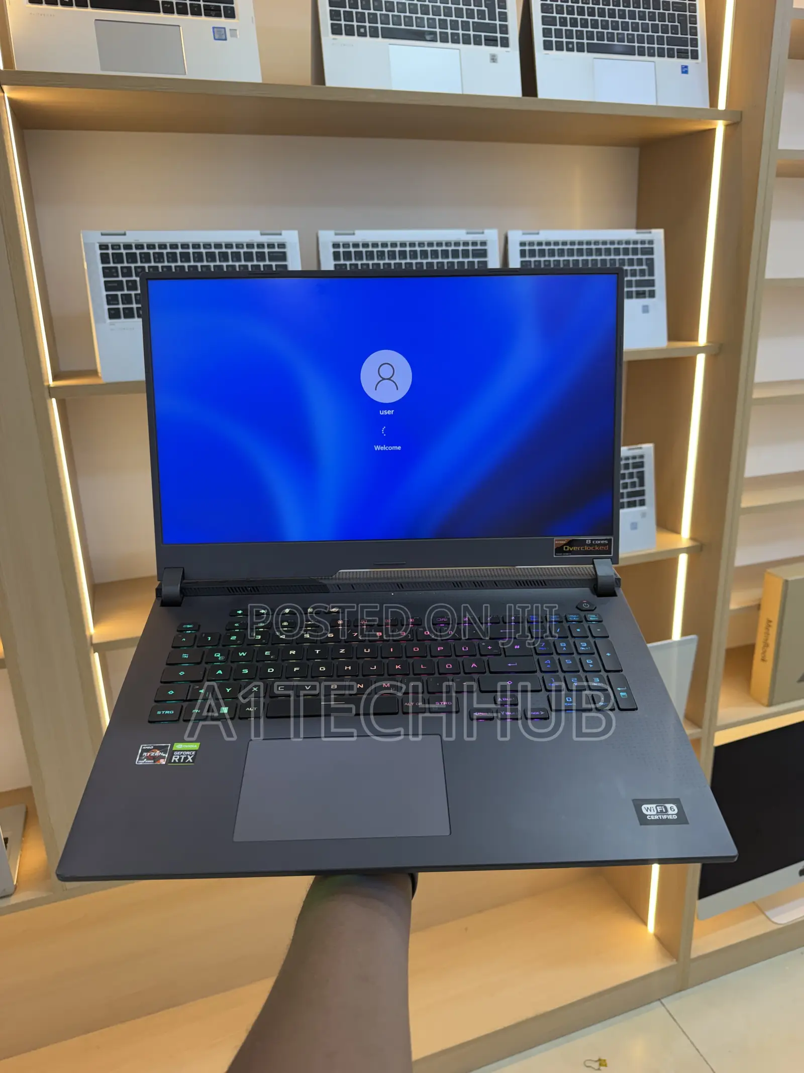 Laptop Asus ROG Strix G16 16GB AMD Ryzen 9 SSD 512GB