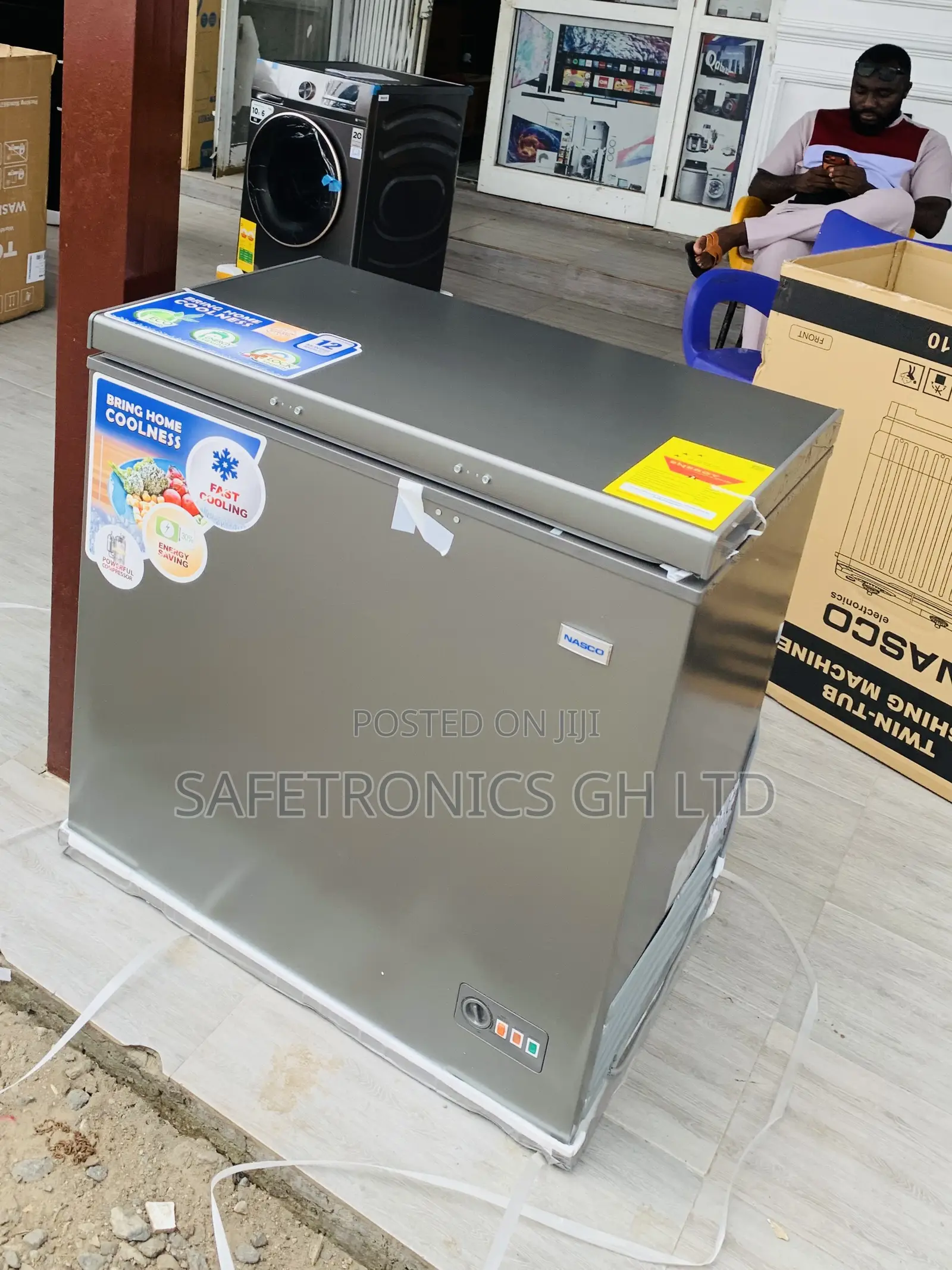 Super Powerful Nasco NAS-230SK Single-Door 198-Litre Chest Freezer