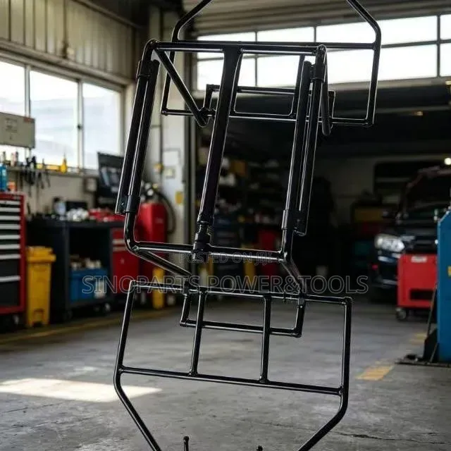 Adjustable 5-Bar Motorcycle Cargo Rack Heavy Duty Steel