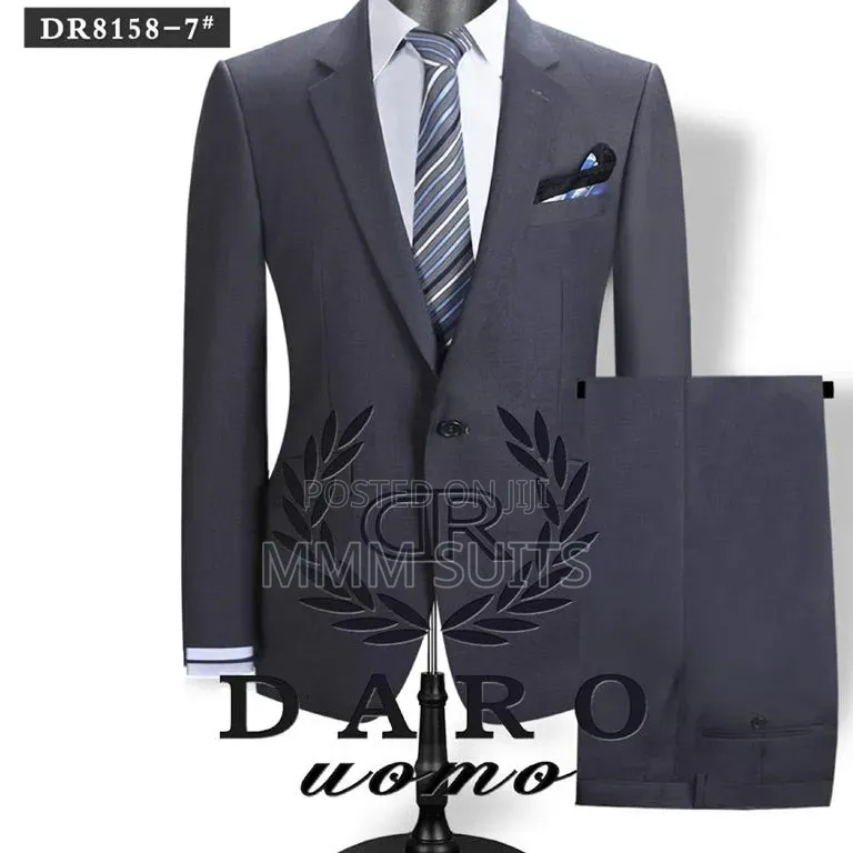 Official Quality Men Suit in Gray