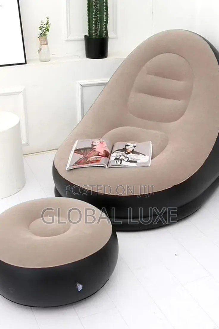 Single Inflatable Sofa – Comfortable & Portable Air Chair