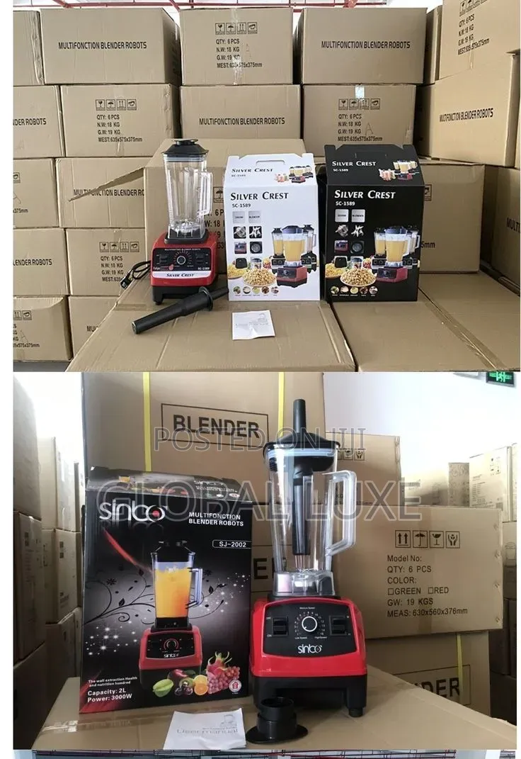 Silver Crest Blender – Powerful Multi-Purpose Electric Blender