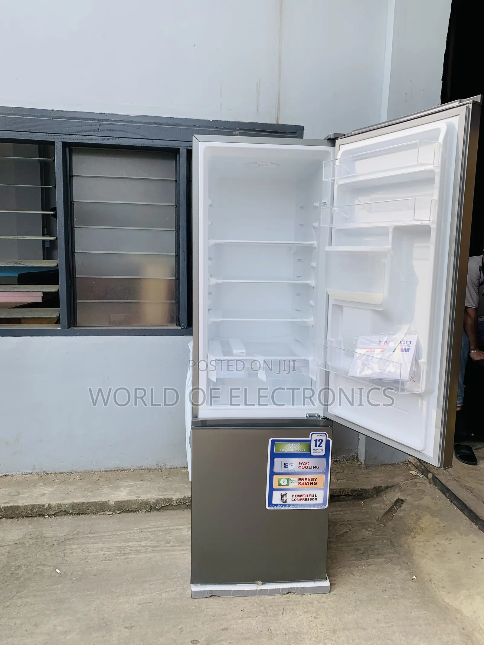 Purchase the New Nasco 297ltr Bottom Freezer Fridge [NASD2 -36wd]