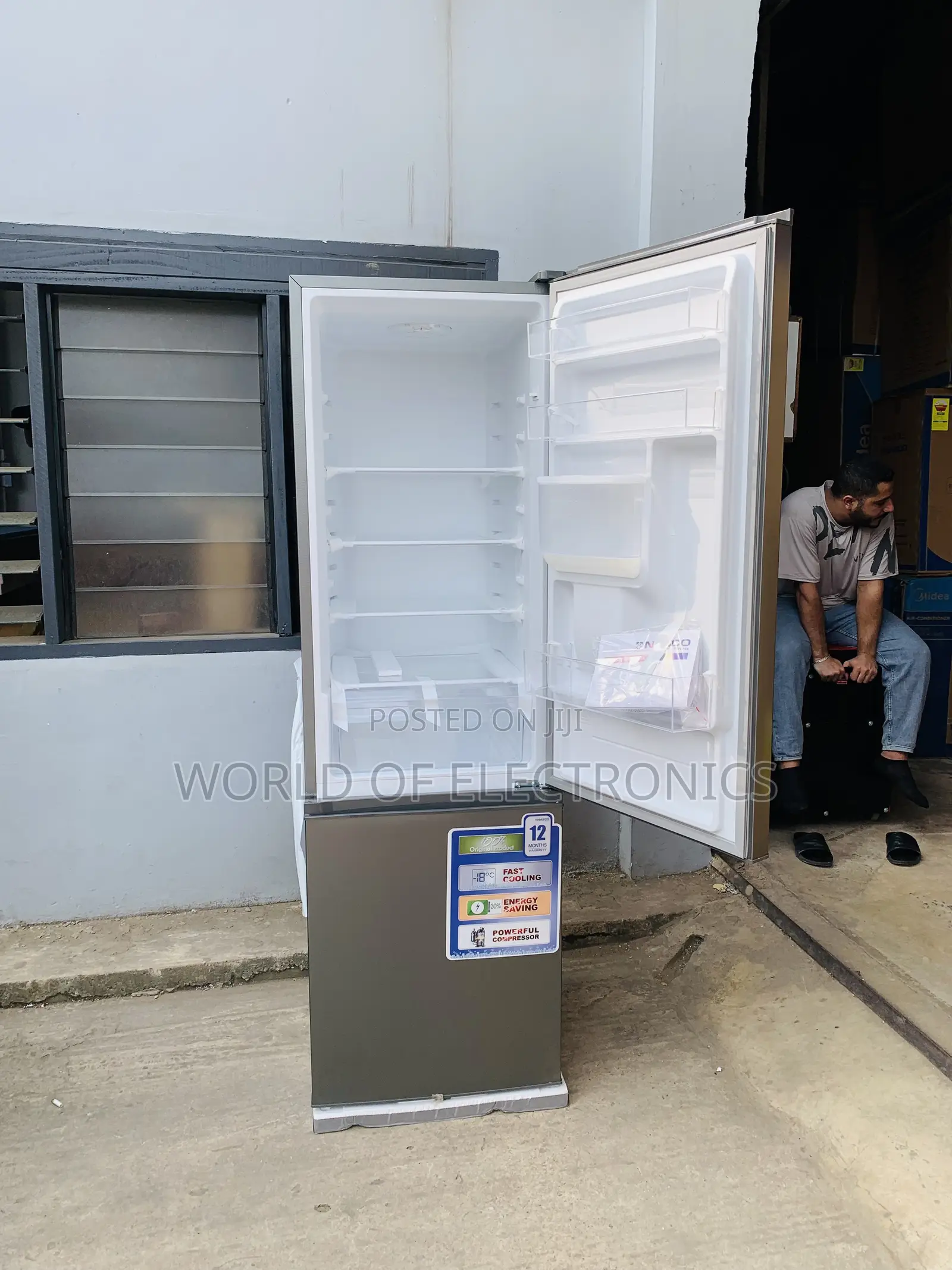 Highly Recommended Nasco 297ltr Bottom Freezer Fridge[NASD2 -36wd]