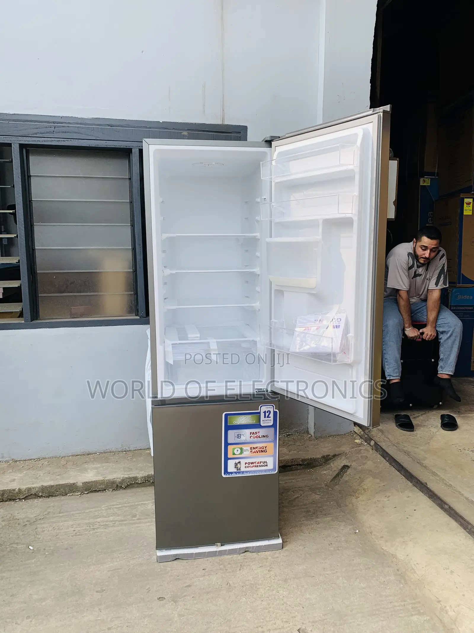 Highly Recommended Nasco 297ltr Bottom Freezer Fridge[NASD2 -36wd]