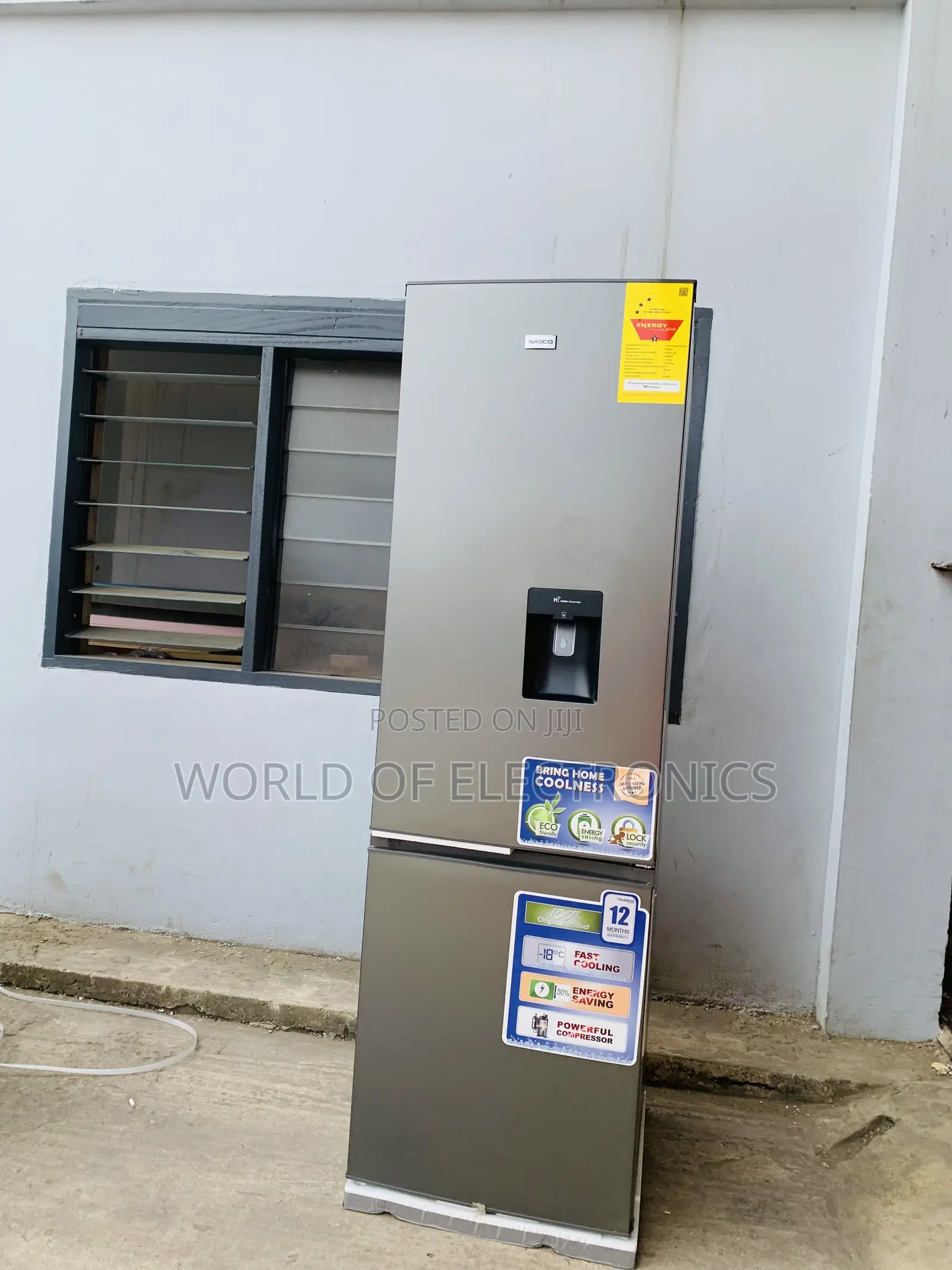 Place Your Order Nasco 297ltr Bottom Freezer Fridge [NASD2 -36wd]