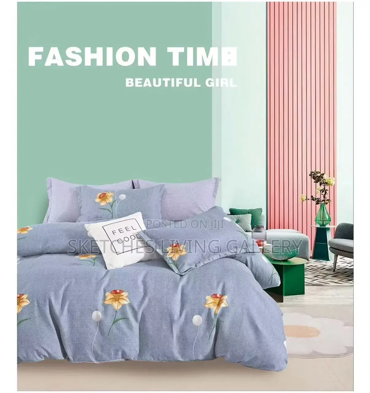 3 Pieces Bedshet Set - Turn Your Bedroom Into Luxury