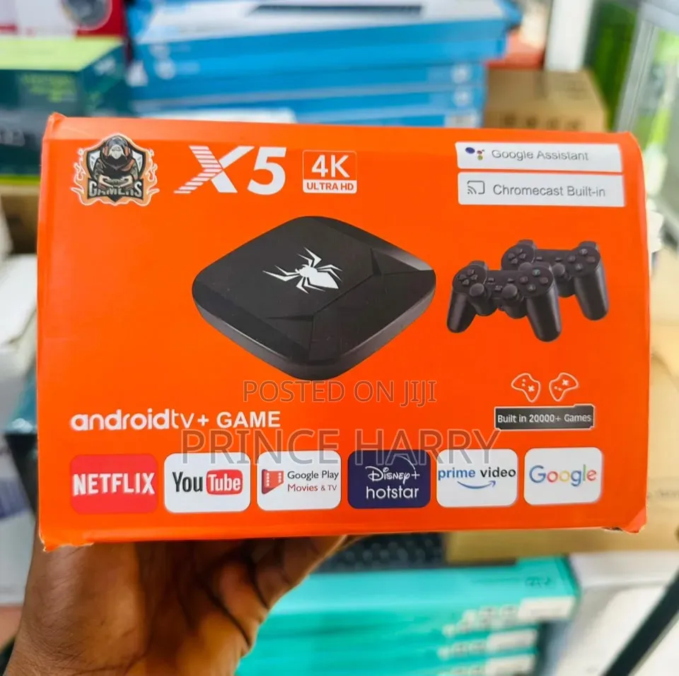 X5 Androidtv +Game