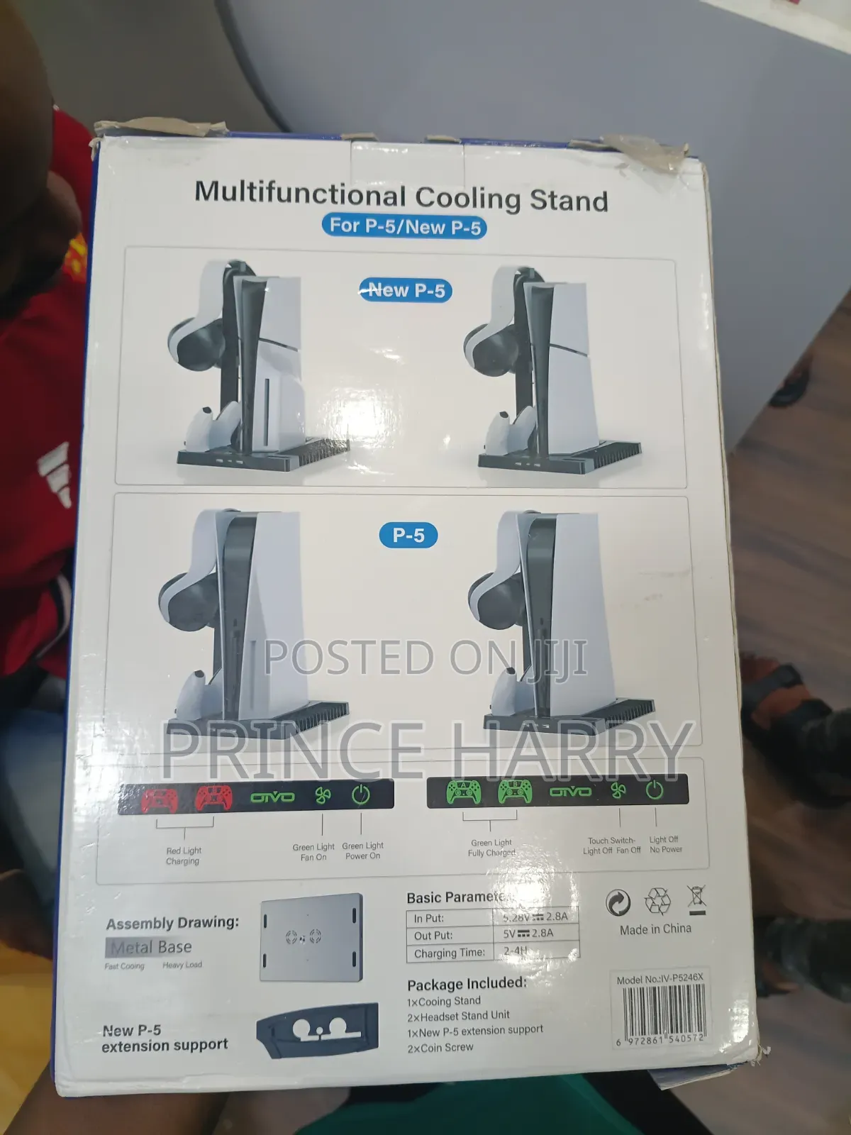 Ps5 Multifunctional Cooling Stand