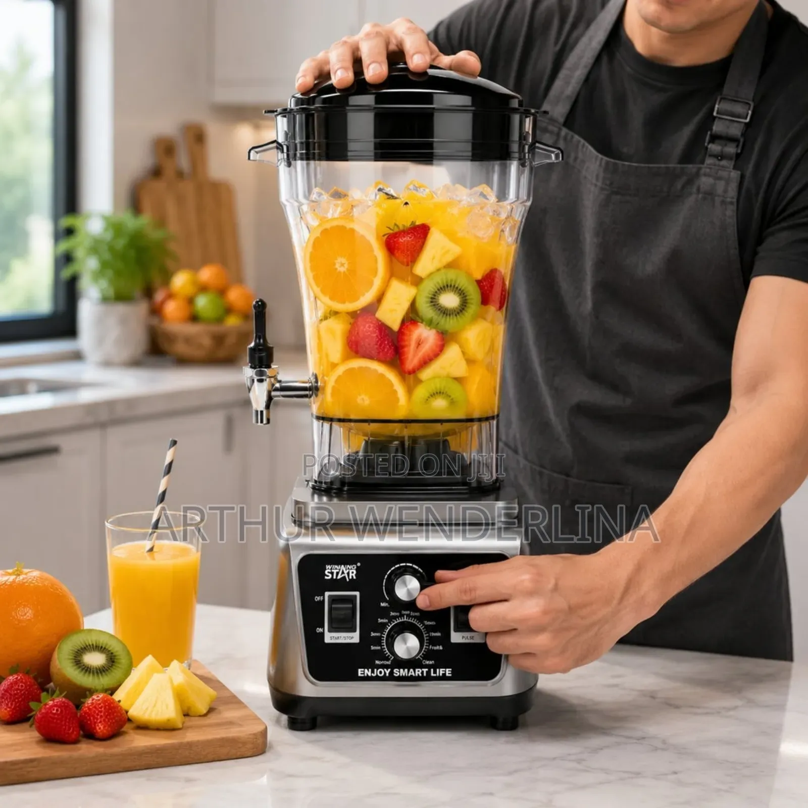 15liters WINNING STAR Commercial High Speed Blender 2200W ,Heavy