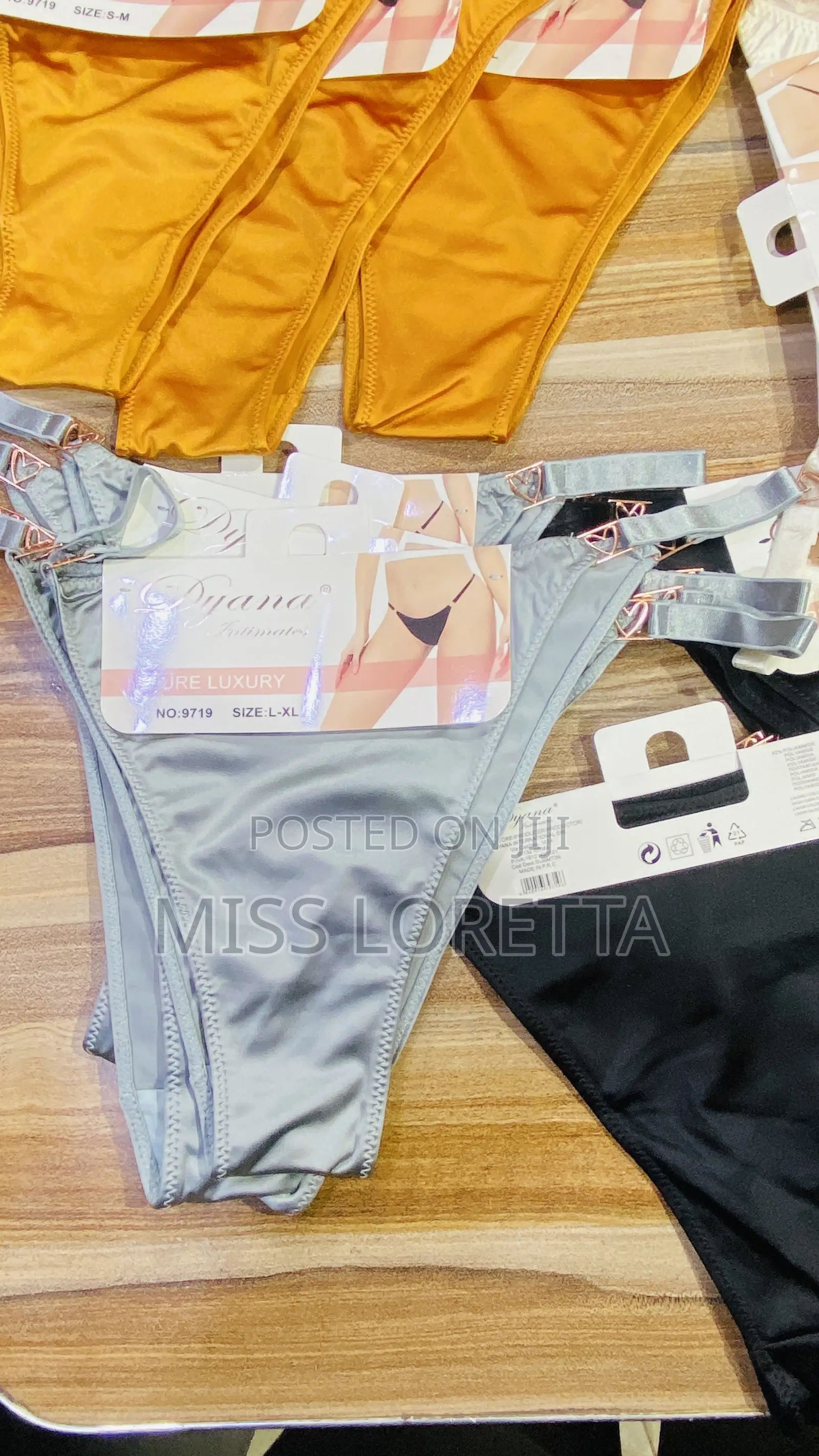 Satin Tanga Panties