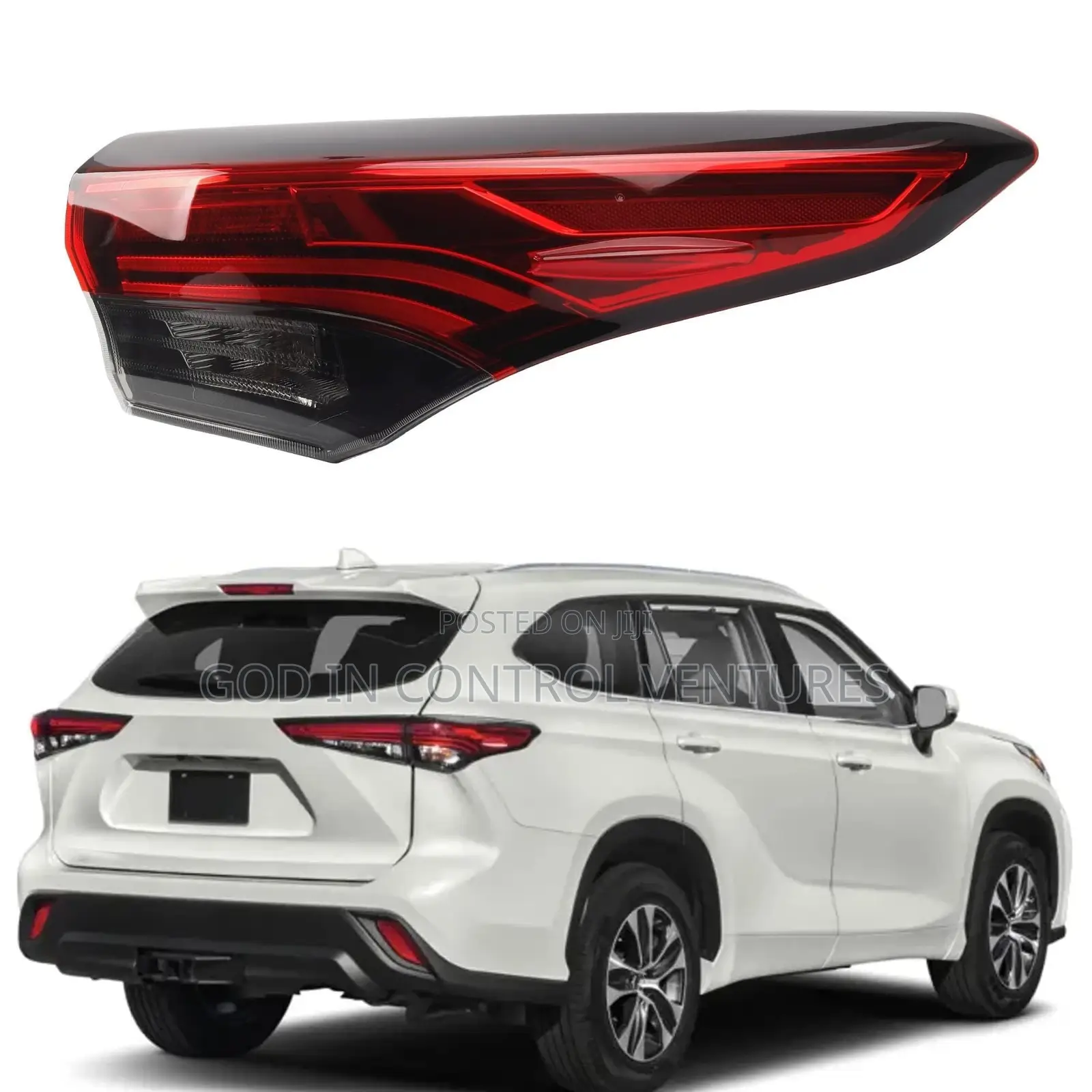 Toyota Highlander 2022 Tail Light Pair