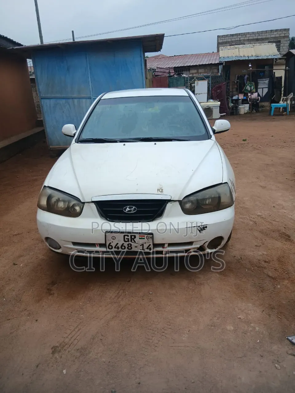 Hyundai Elantra 2008 White