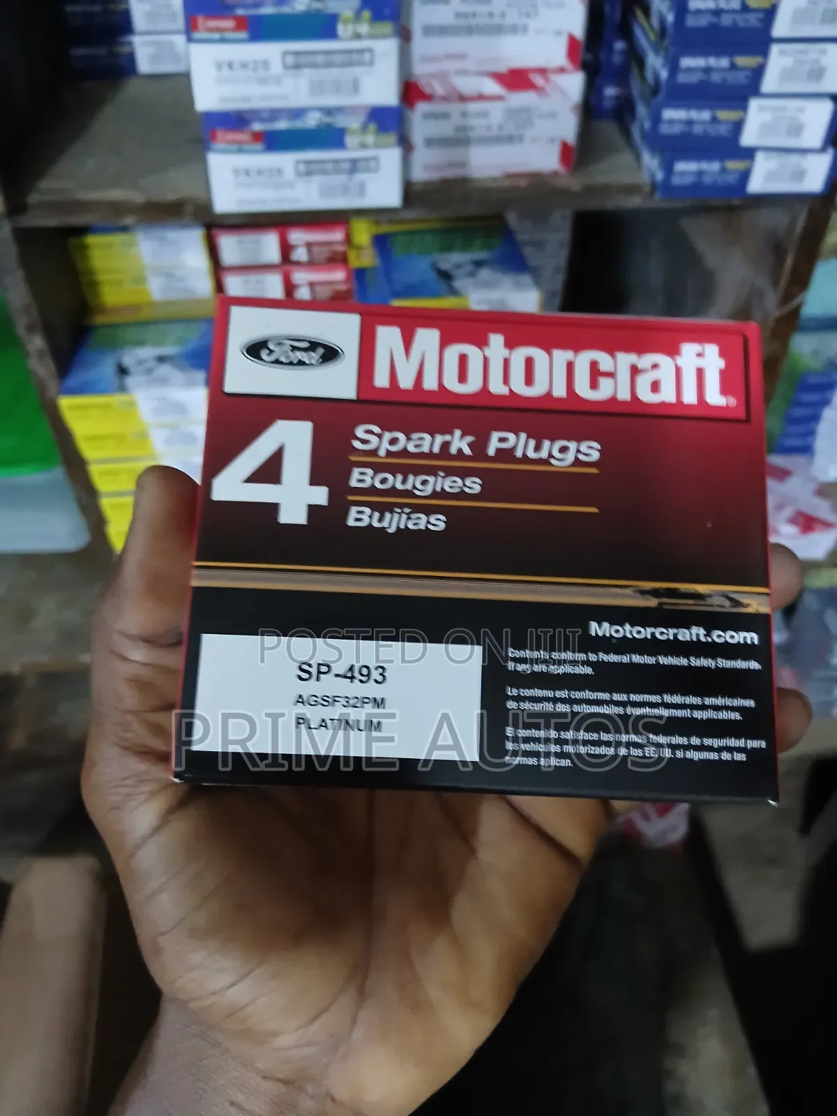 Motorcraft Sp-493 Agsf32pm