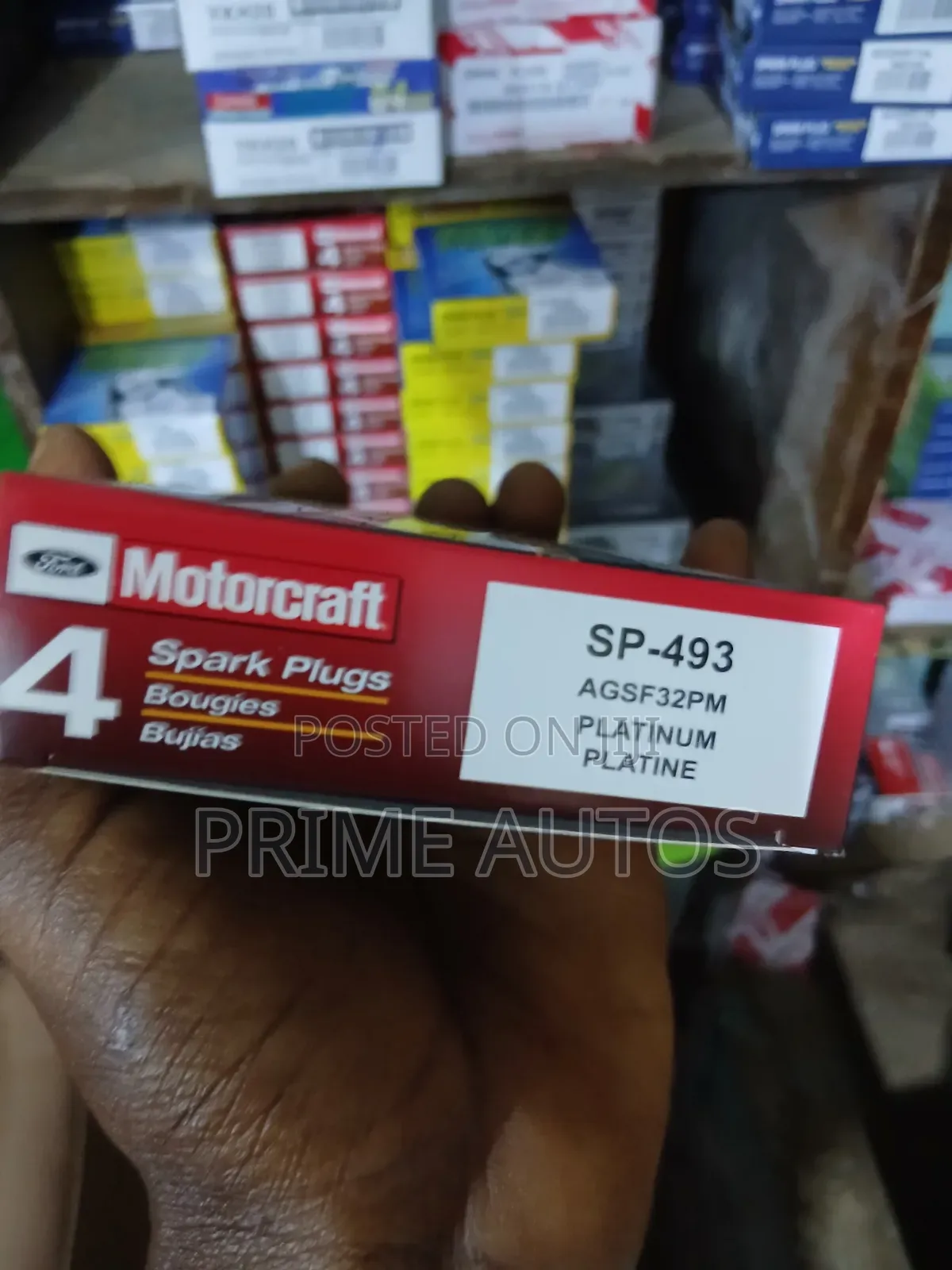Motorcraft Sp-493 Agsf32pm