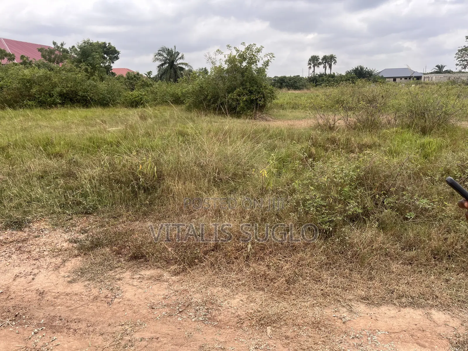Roadside Land With Land Title for Sale
