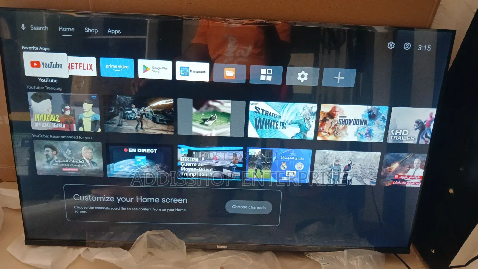 Latest Hikers 32inches Smart Android TV Version