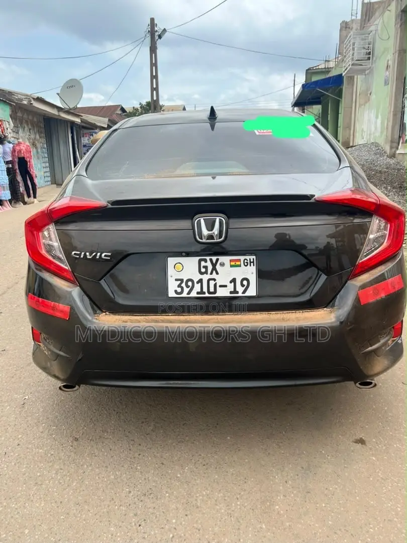 Honda Civic EX 4dr Sedan (2.0L 4cyl) 2017 Black