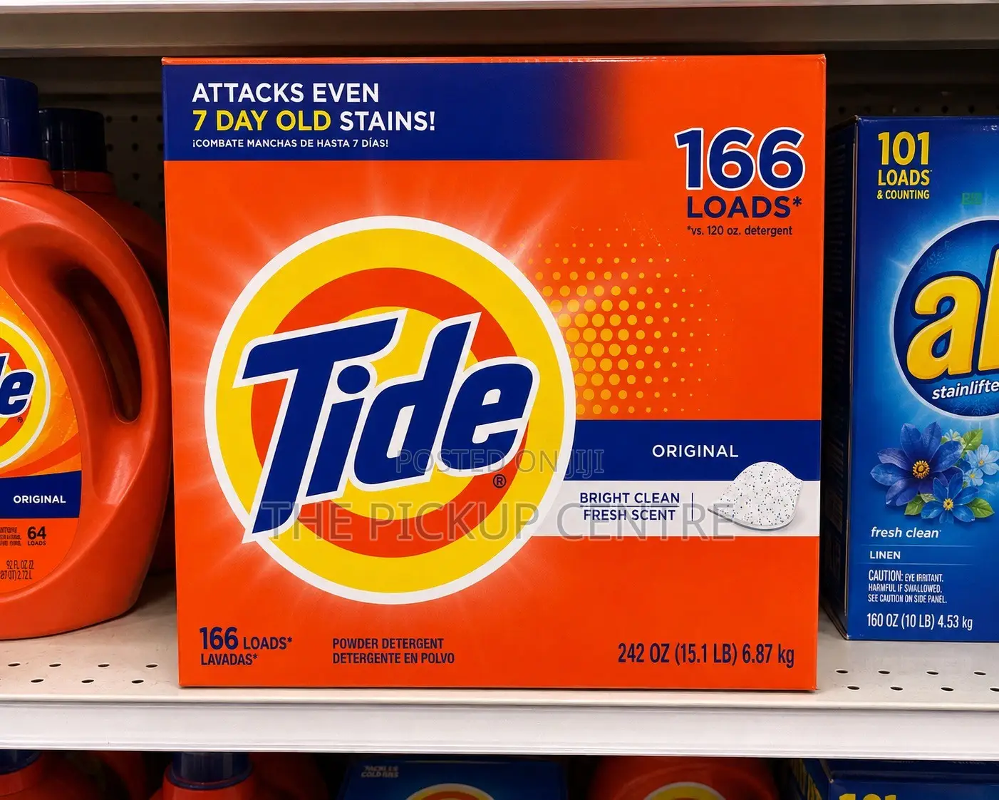 Tide Powder Original Laundry Detergent HE 5.2 Kg 166 Washloads