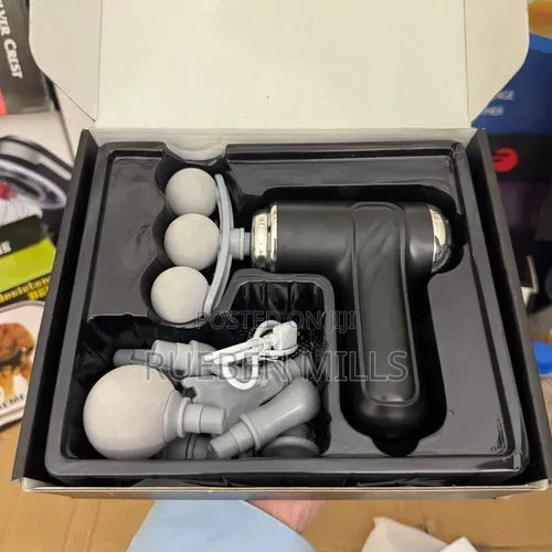 Three-Headed Percussion Fascia Massage Gun