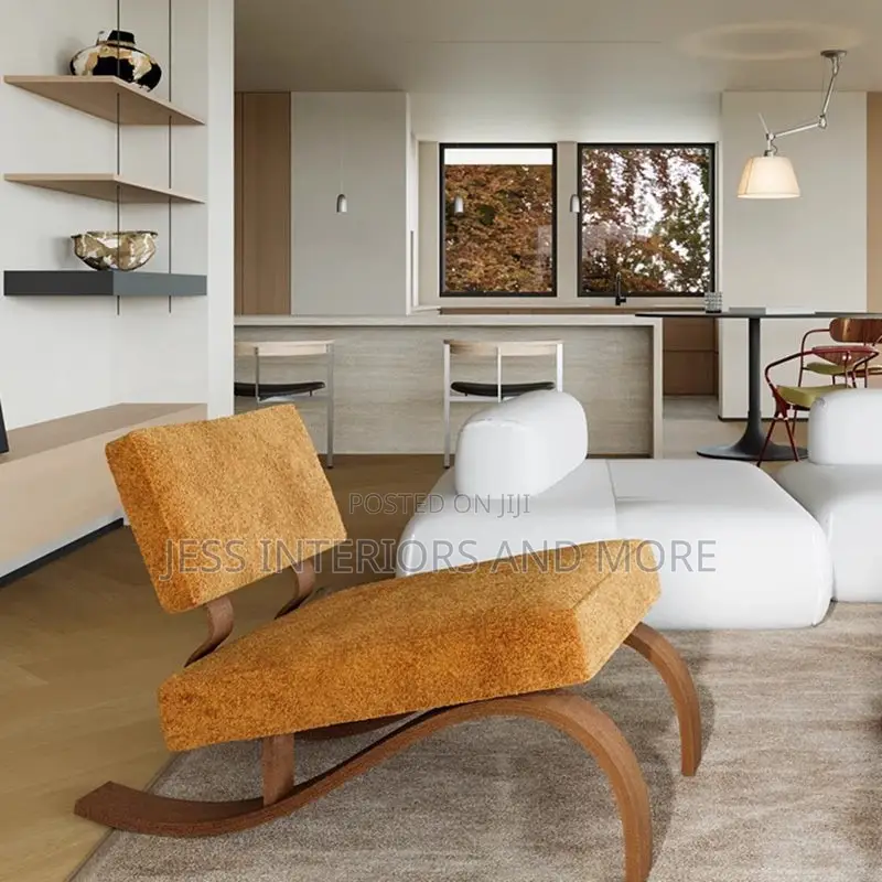 Accent Chair (Armless Lounge Chair)