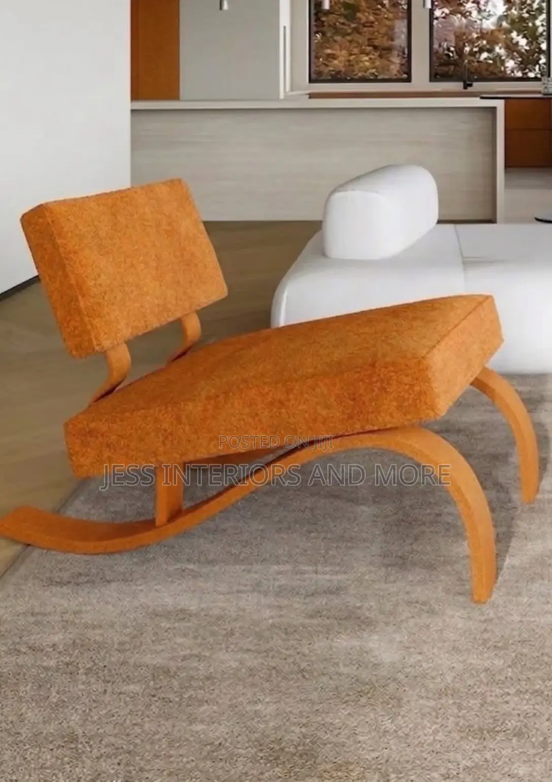 Accent Chair (Armless Lounge Chair)