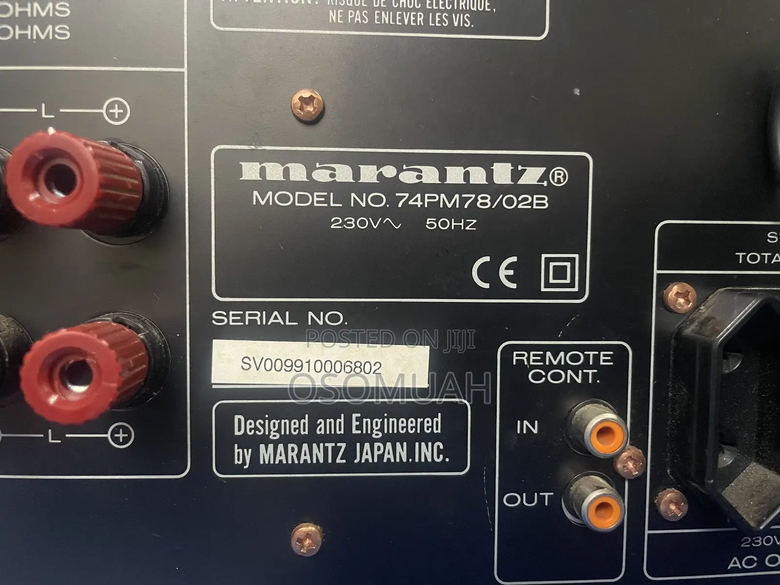 Marantz Tuner. Amplifier