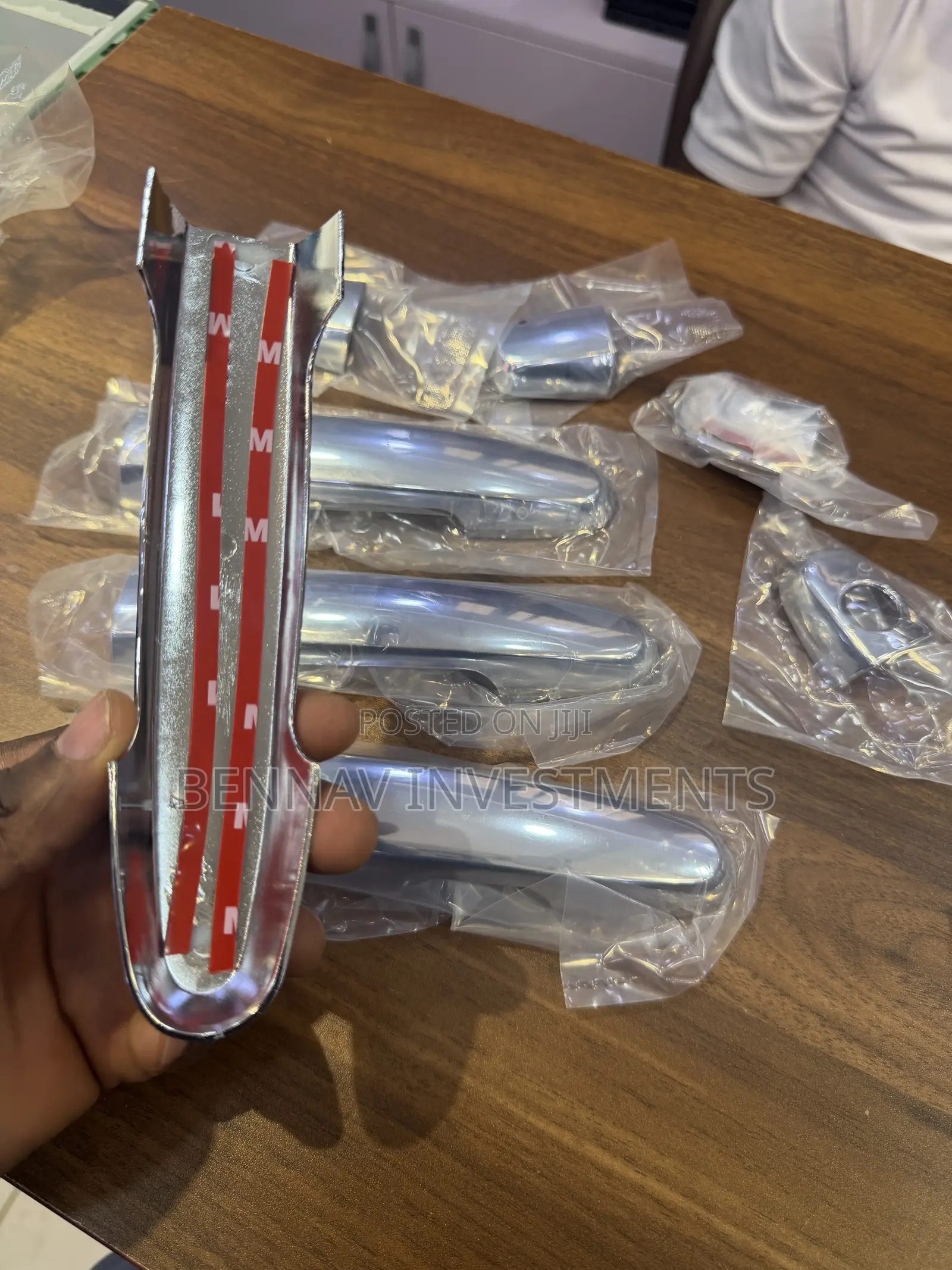 Chrome Door Handle Cover for Vitz, Belta, Yaris and Vois