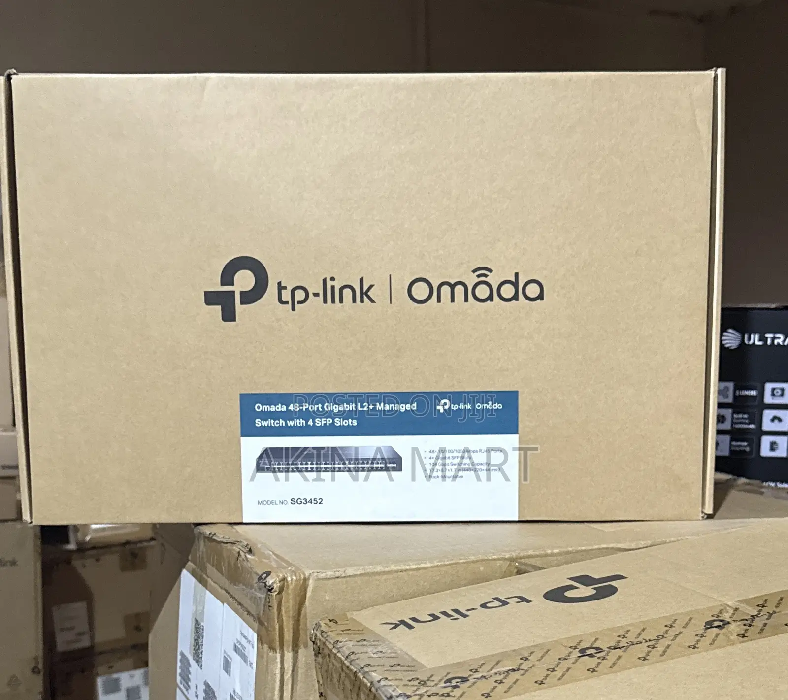 TP-Link 48port Gigabit L2+ Managed Switch With 4SFP Slots