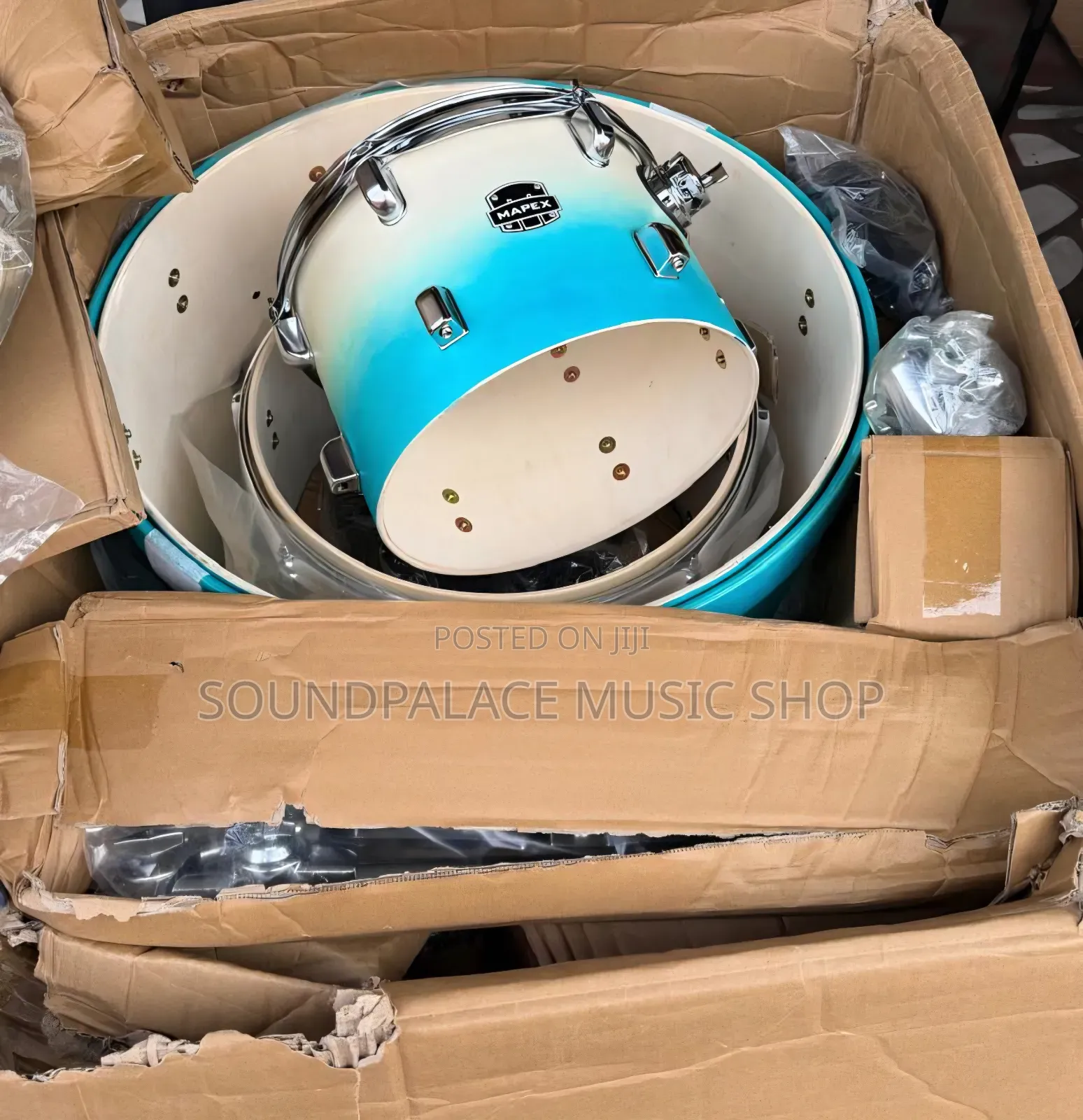 Mapex 5-Piece Drumset (Blue-Fade)