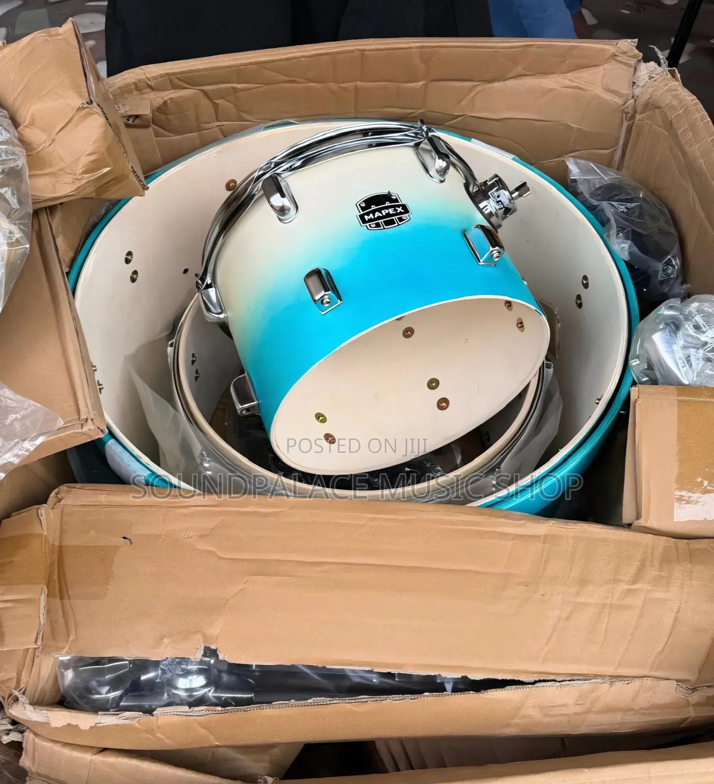 Mapex 5-Piece Drumset (Blue-Fade)