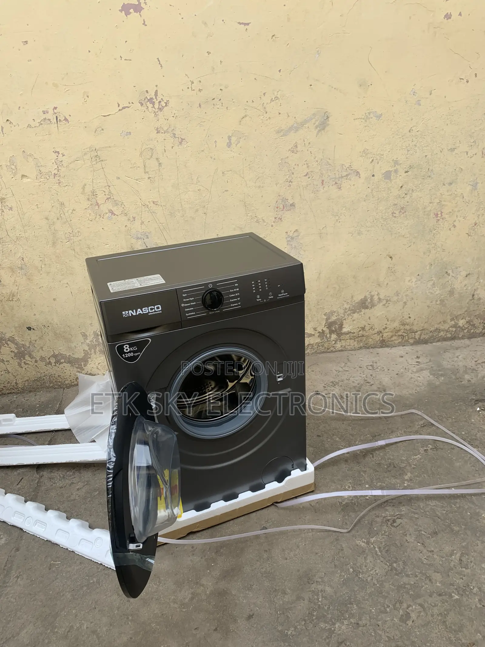 Massive Nasco 8kg Front Load Washing Machine